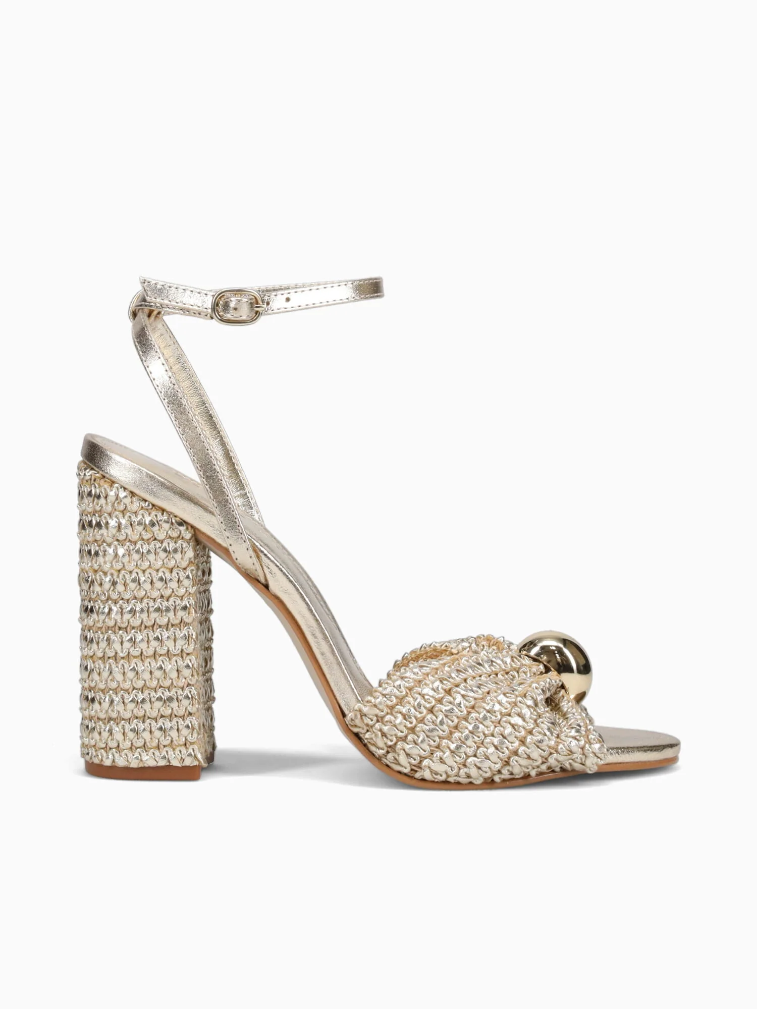 Anjali Gold Raffia