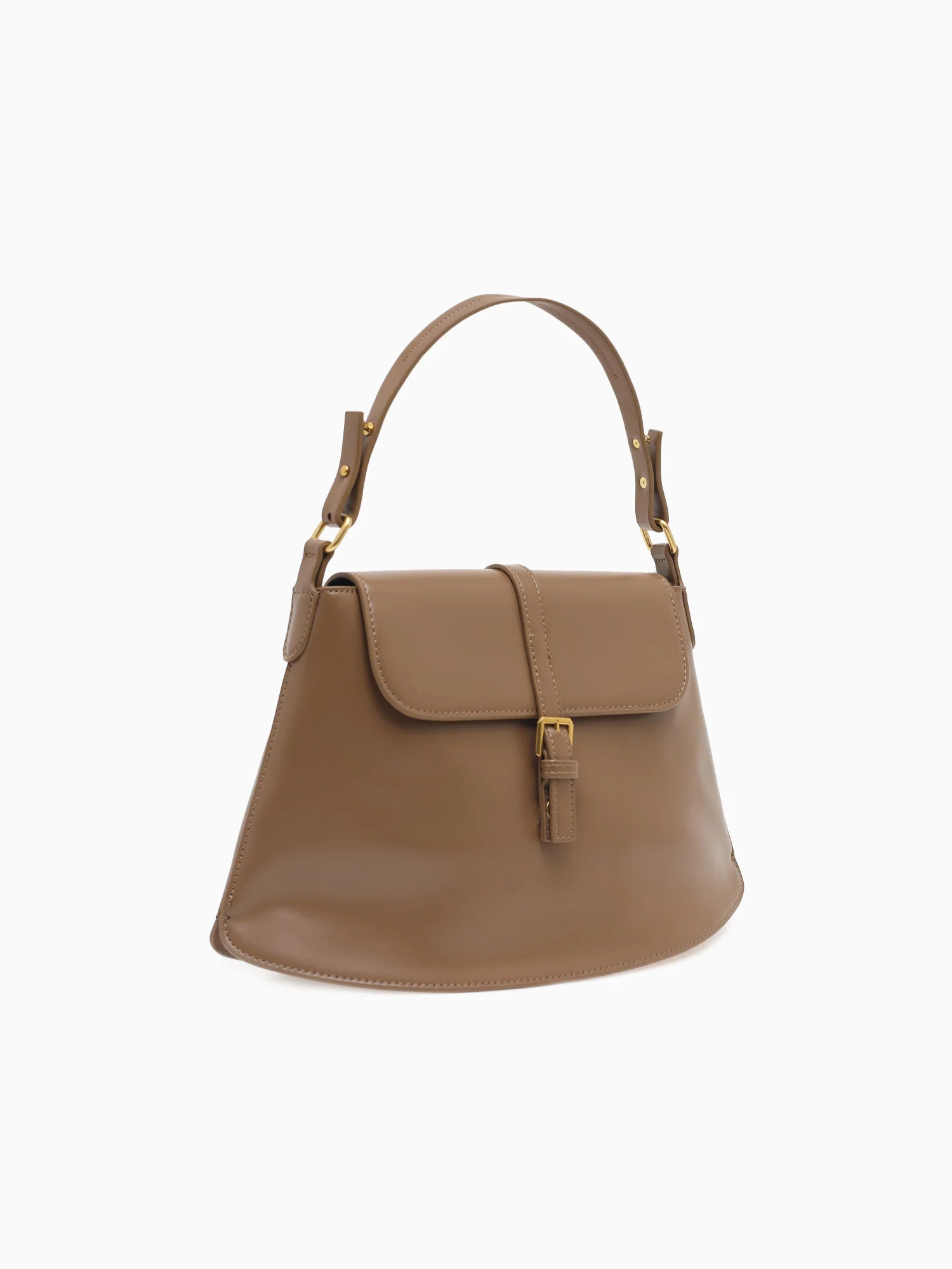 Arianna Shoulder Bag Taupe - Image 2