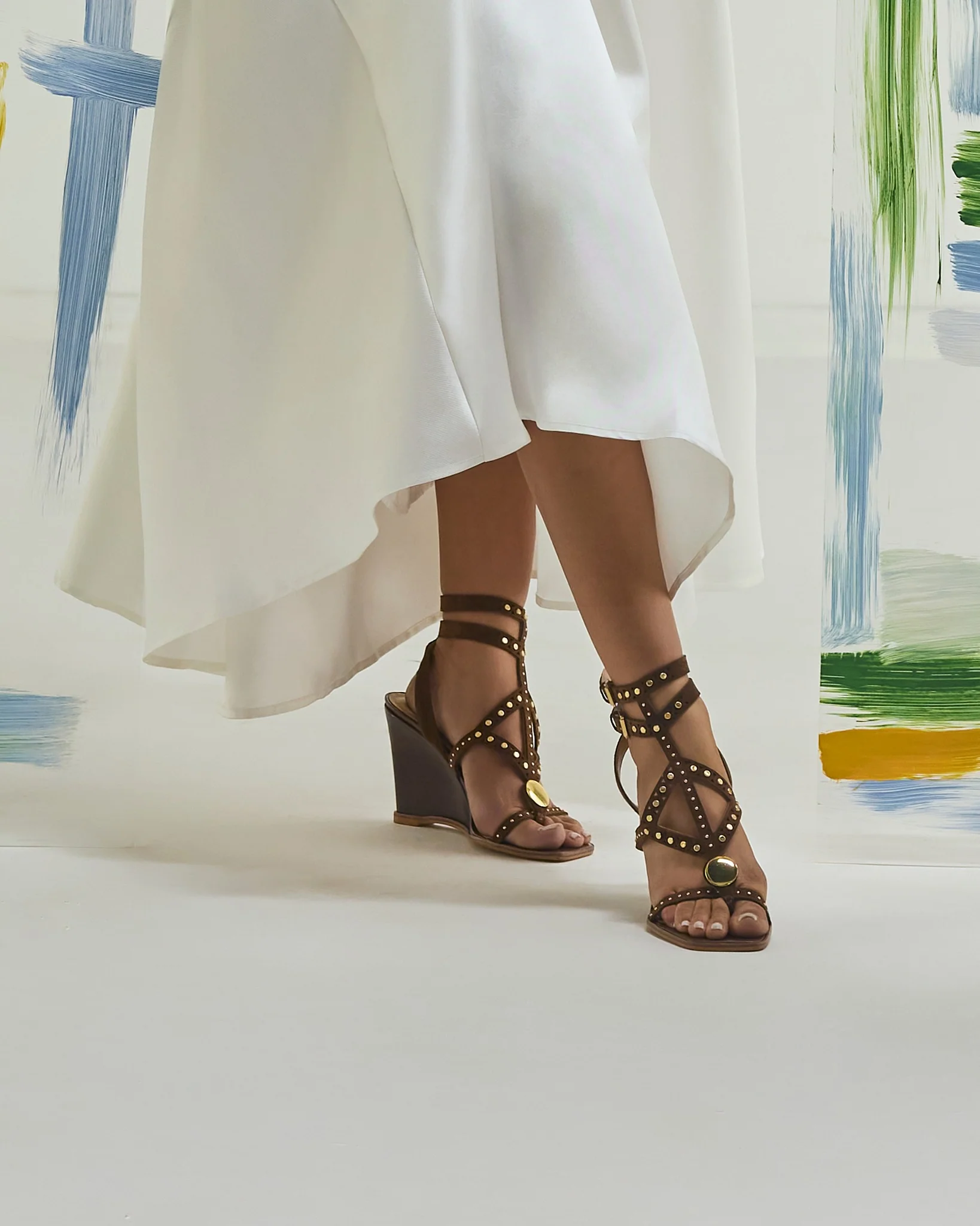 Beatrice Brownie Suede Leather - Image 3