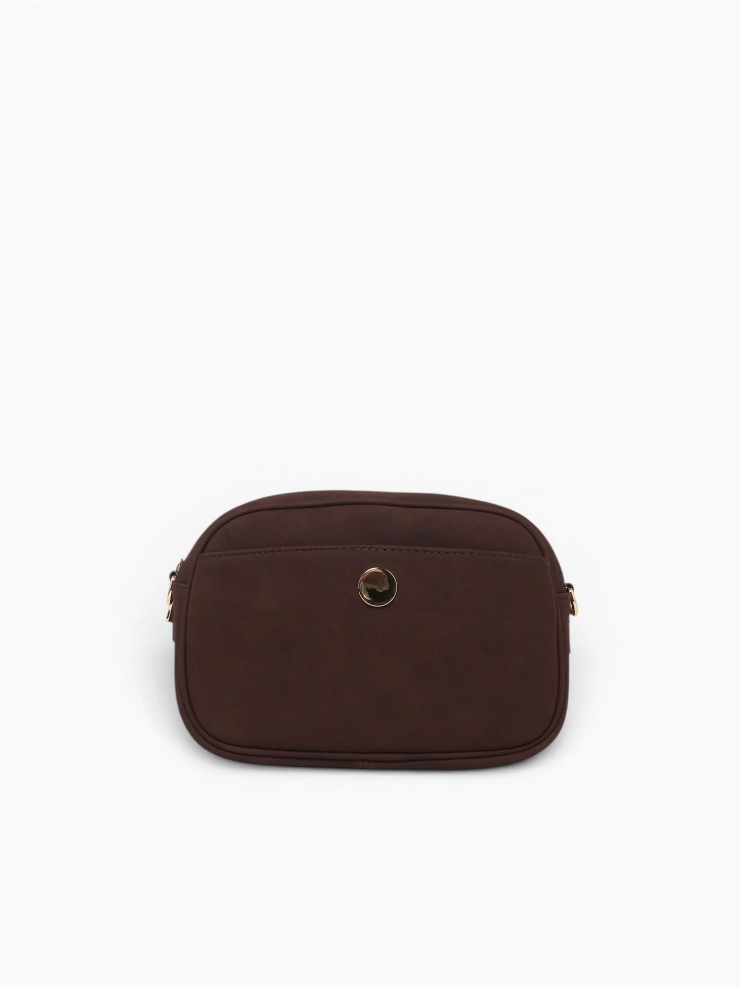 Button Crossbag Brown