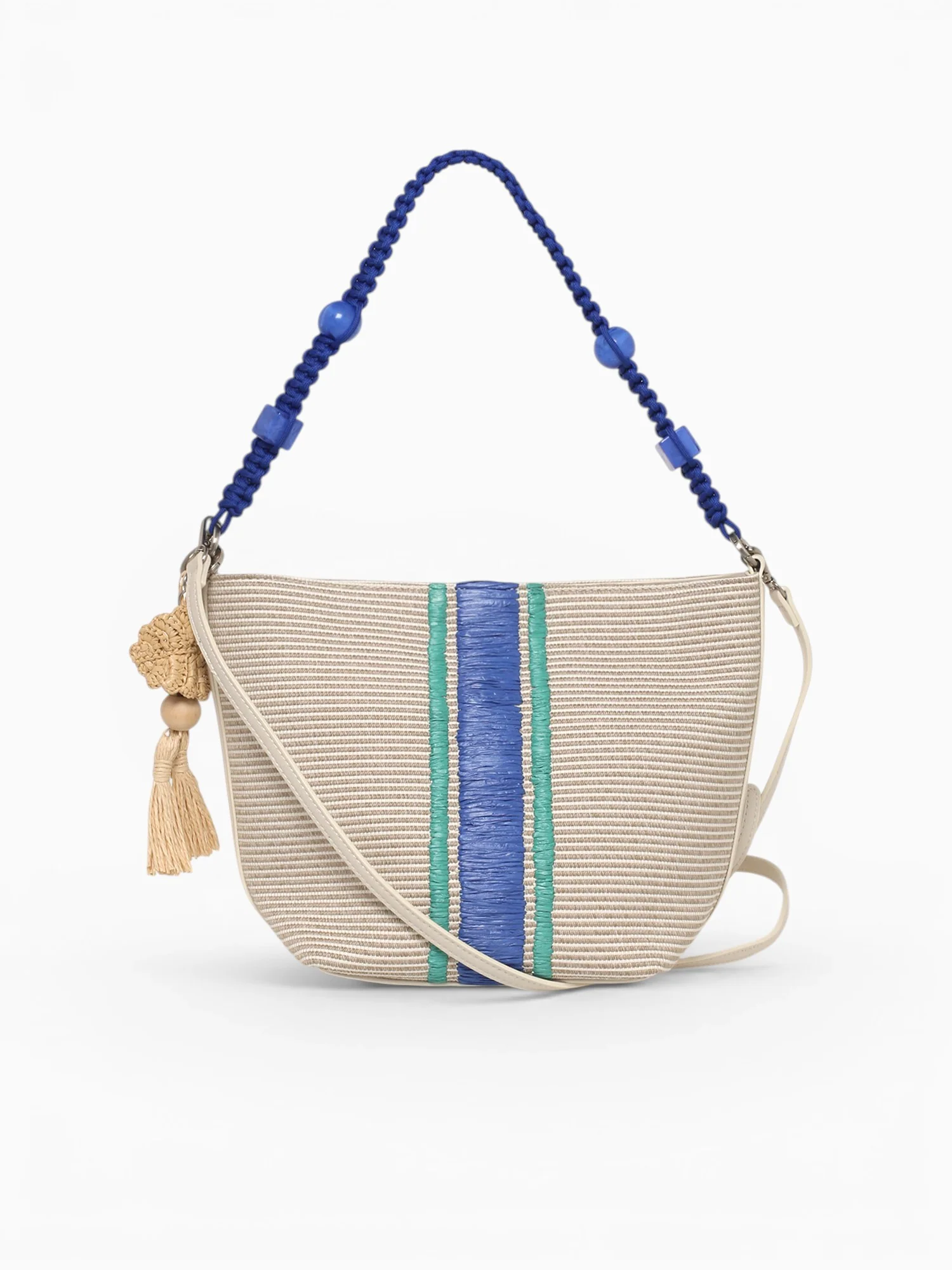 Cali Shoulder Bag Blue Multi - Image 3