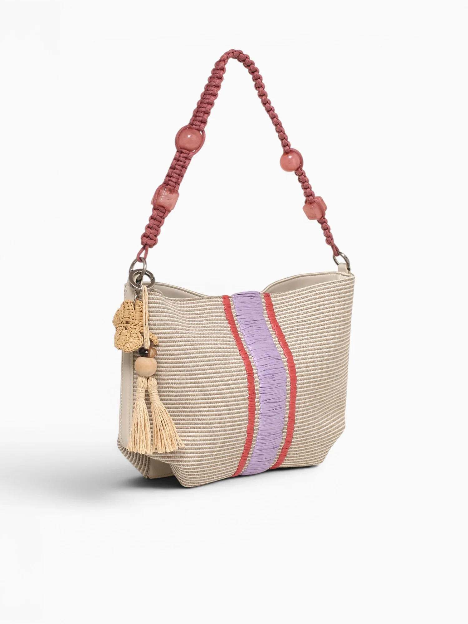 Cali Shoulder Bag Pink Multi - Image 2