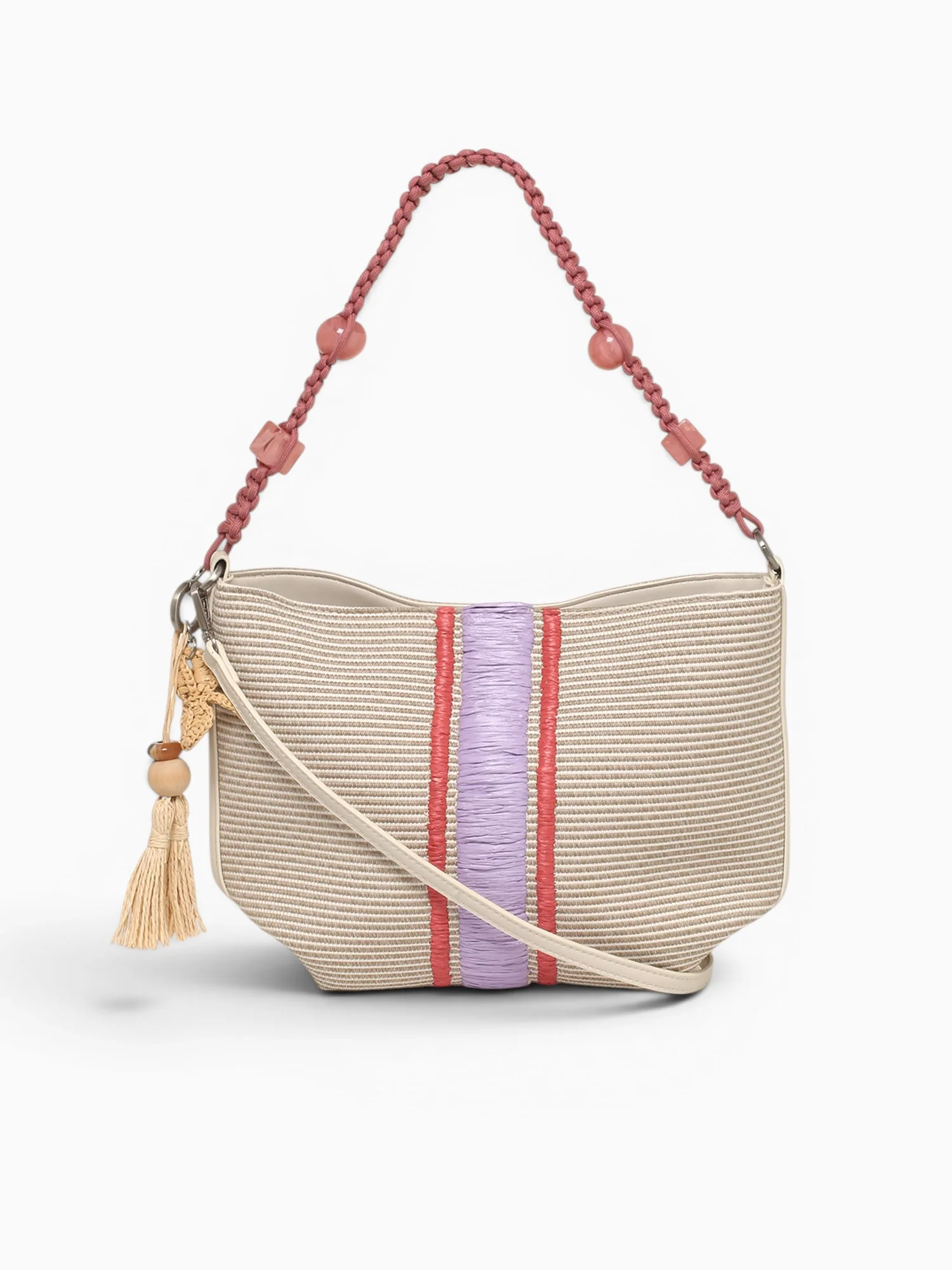 Cali Shoulder Bag Pink Multi - Image 3