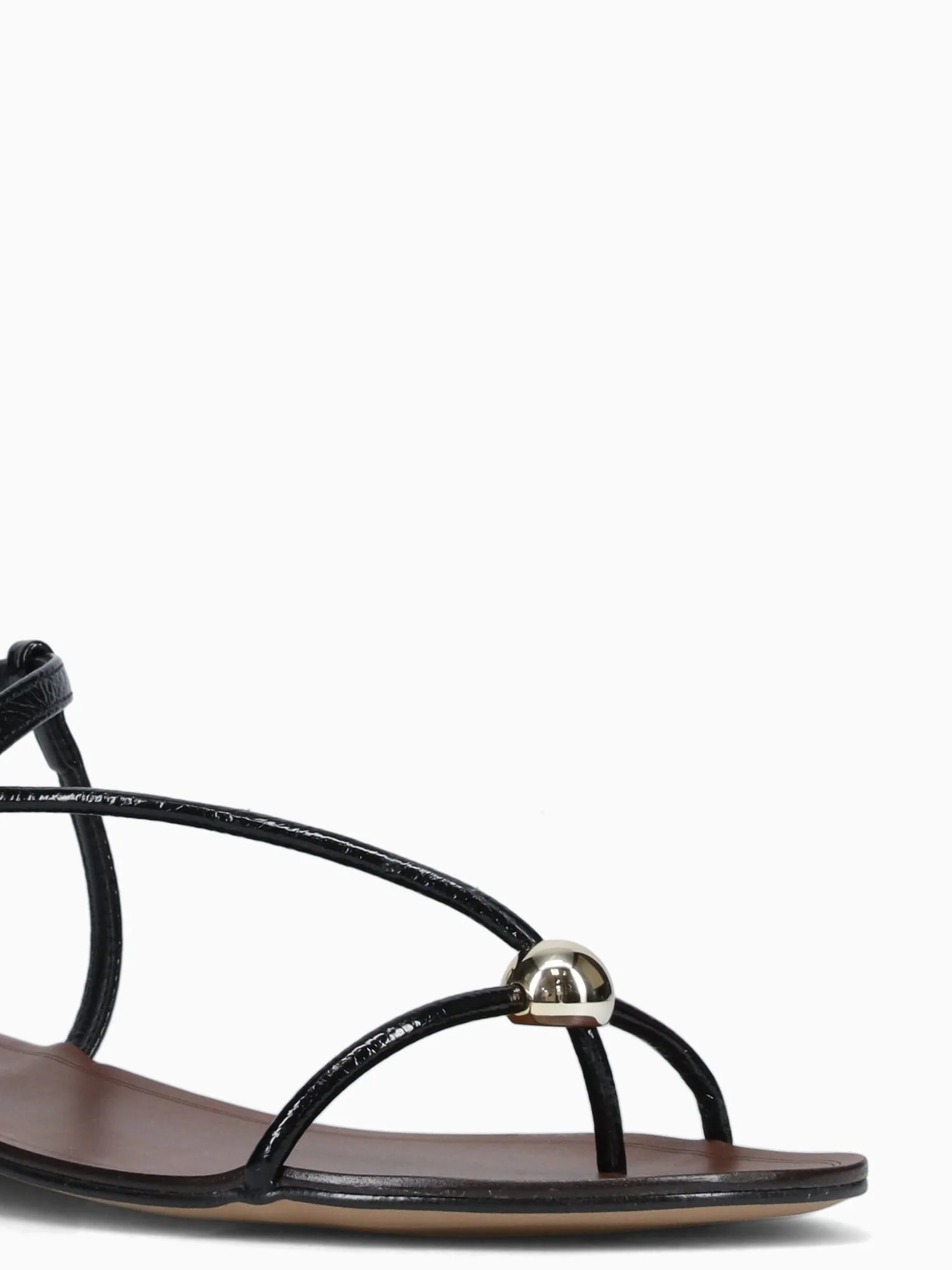 Caris Black Verniz Leather - Image 5