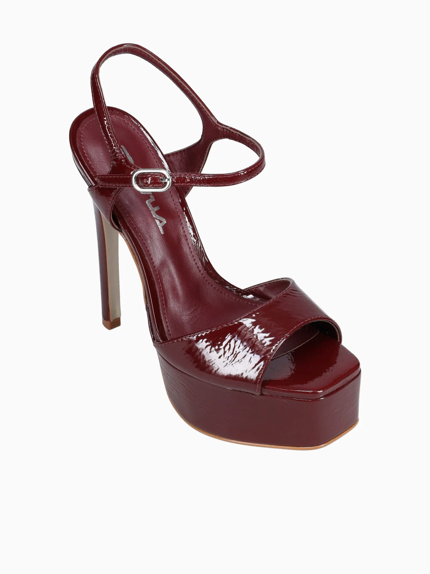 Carlota Deep Red Patent - Image 5