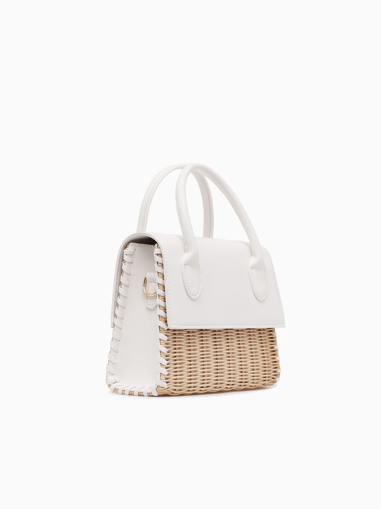 Caspian Top Handle Bag White - Image 2
