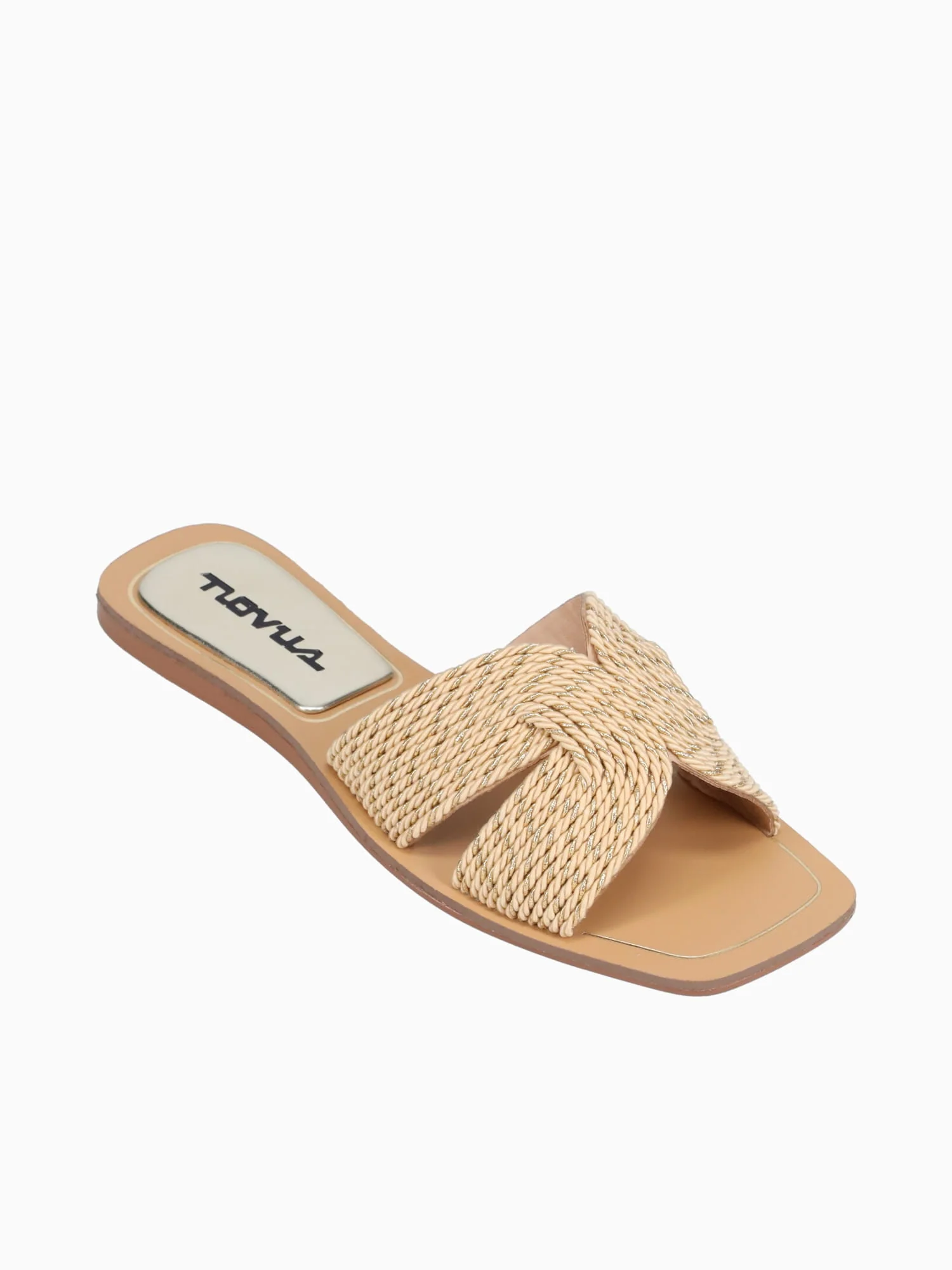 Chloe Gold Raffia - Image 7