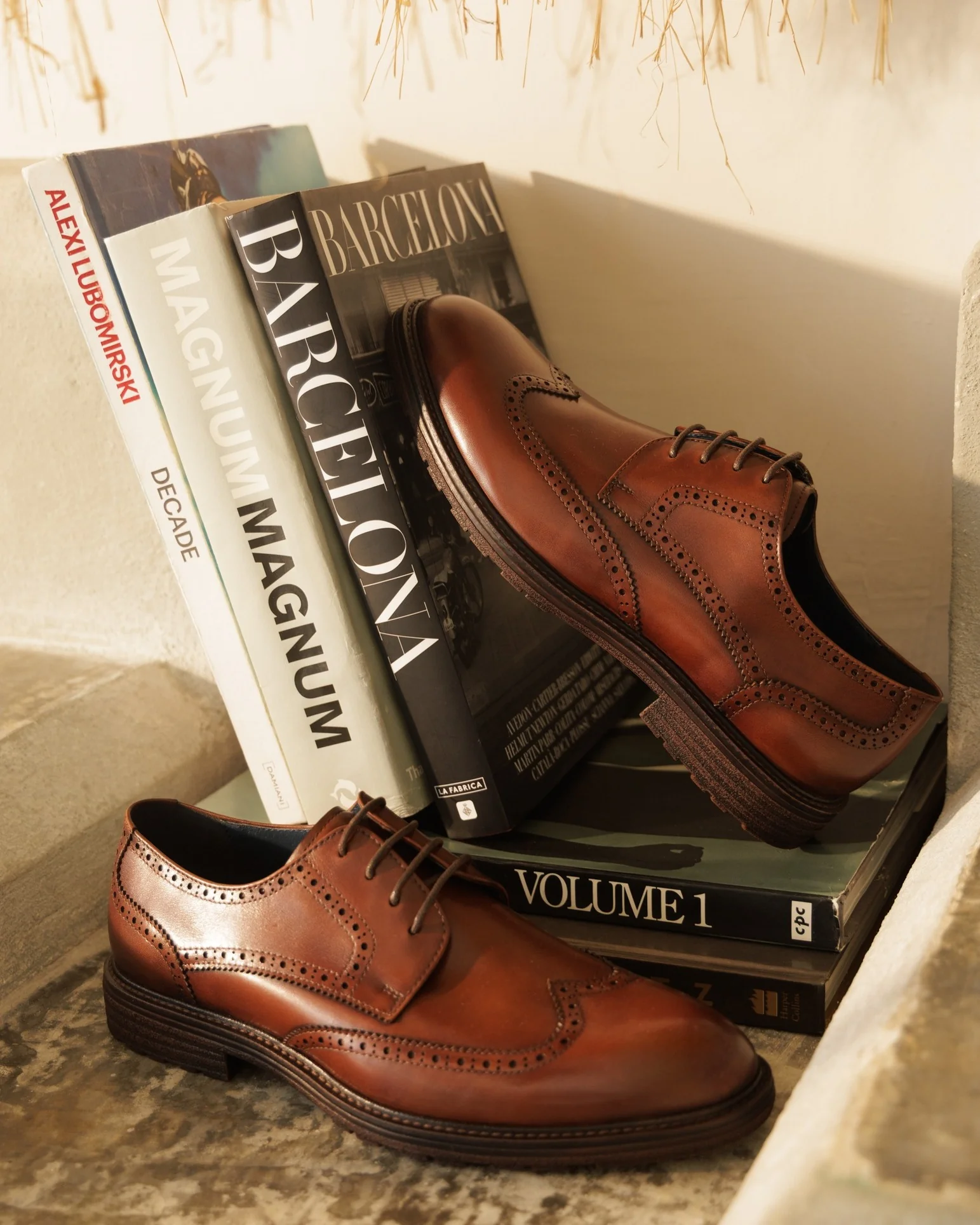 Comodoro Tan Brushed Calf Leather - Image 3