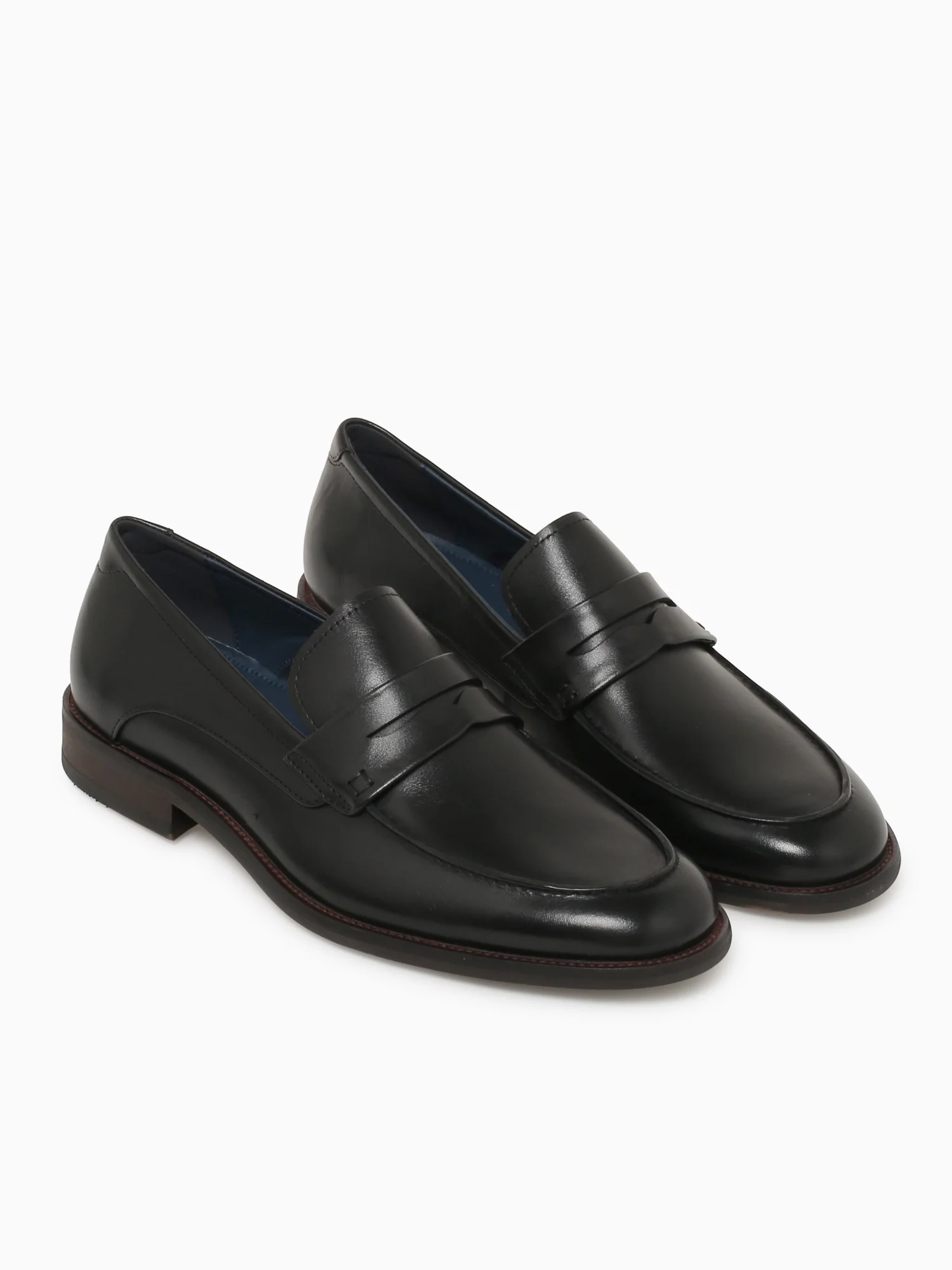 Constantine Black Brushed Calf Leather - Image 5