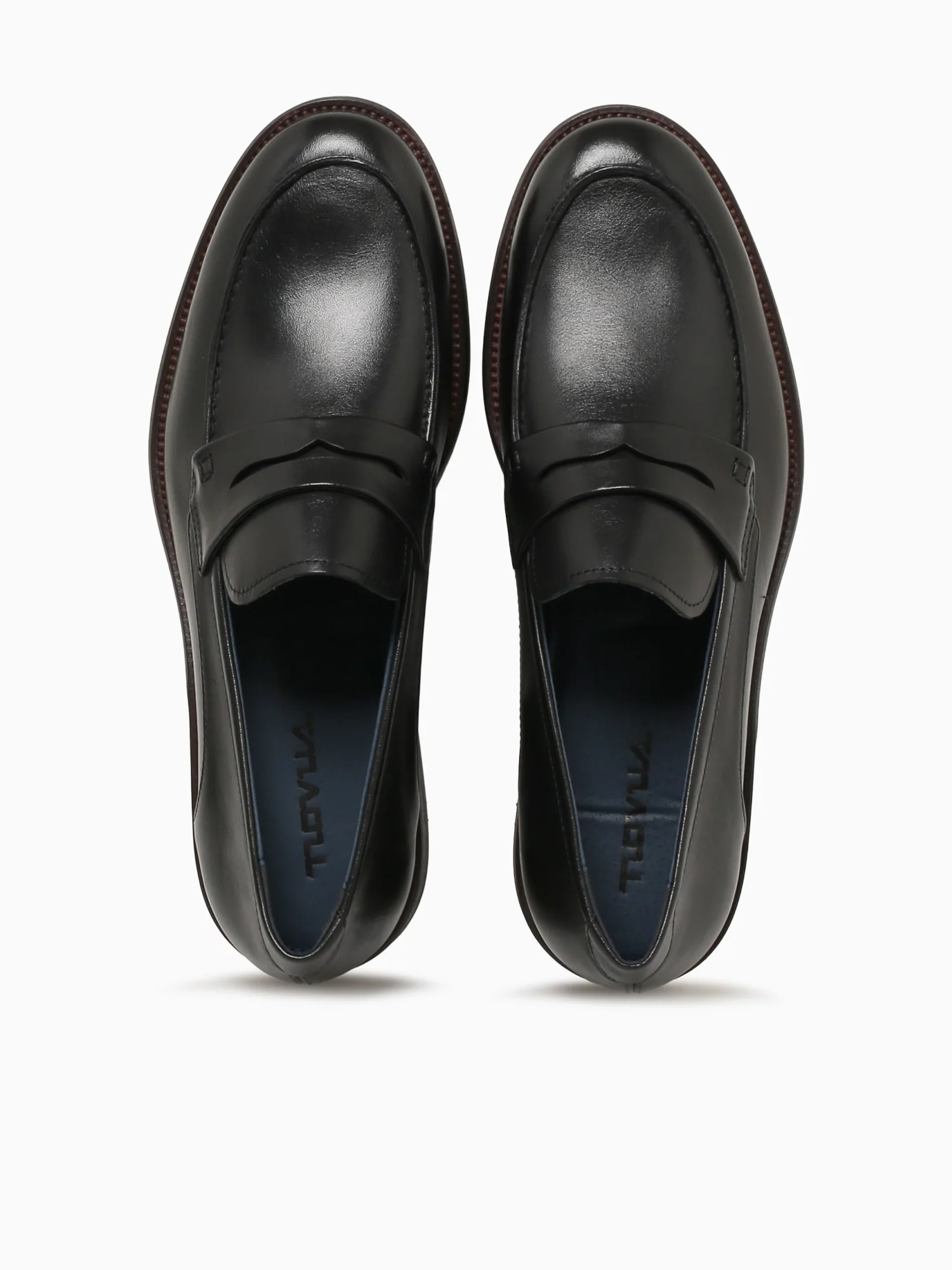 Constantine Black Brushed Calf Leather - Image 7