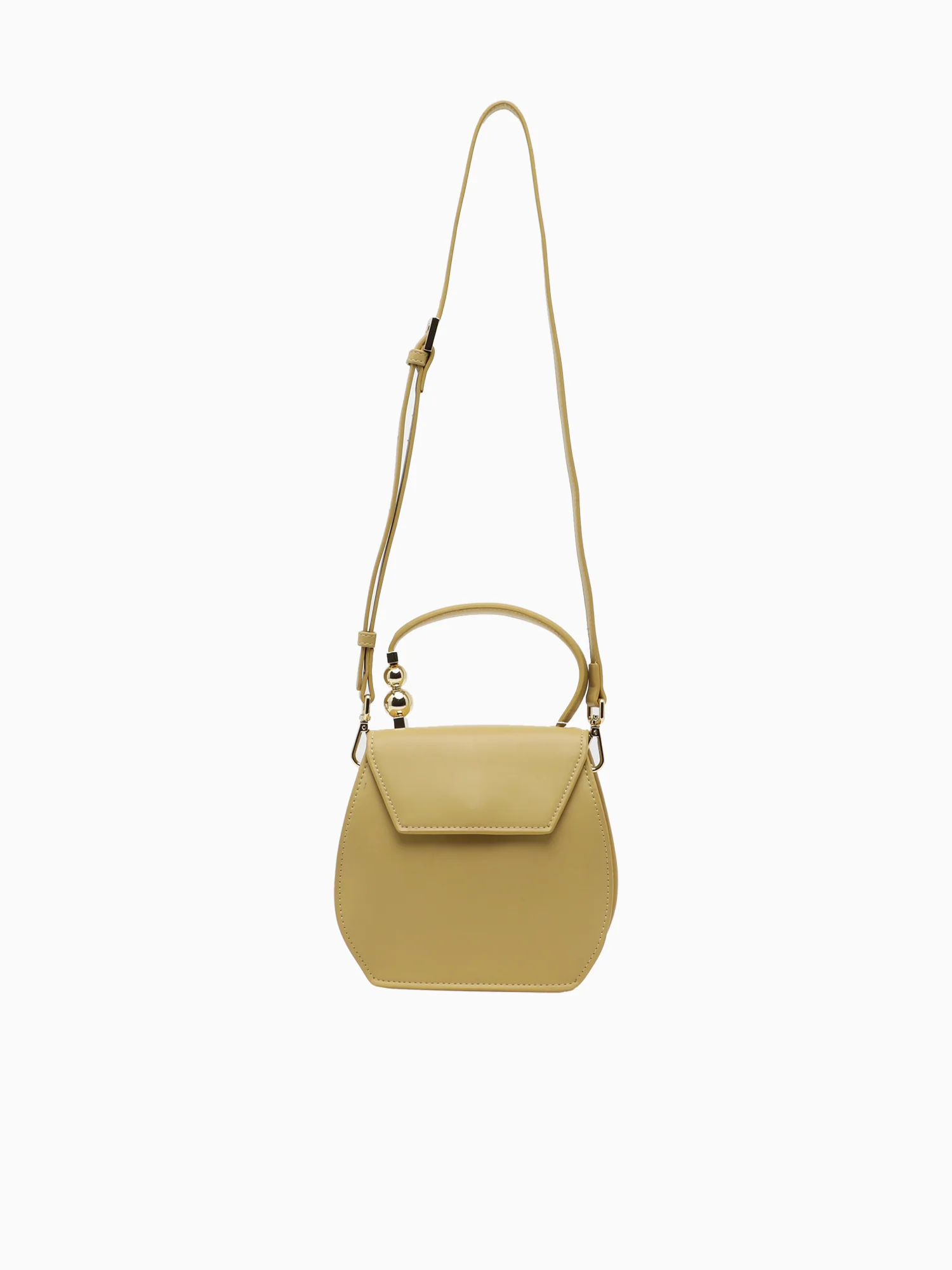 Cx1183 Charlotte Flap Bag Yellow - Image 3