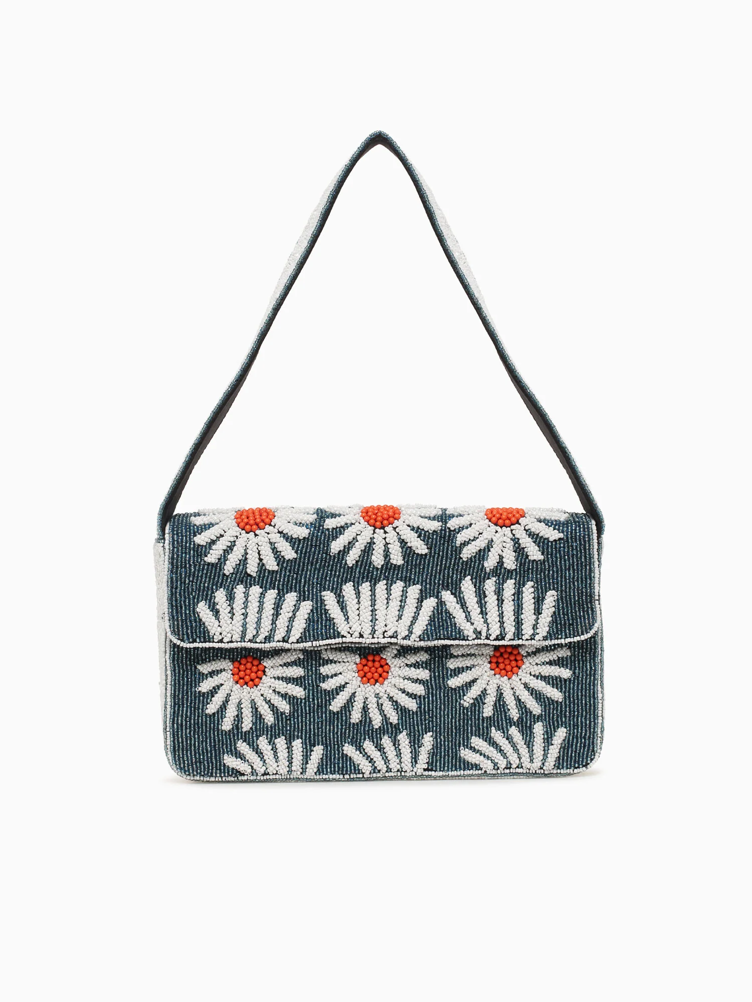 Daisy Bead Shoulder Bag Multi