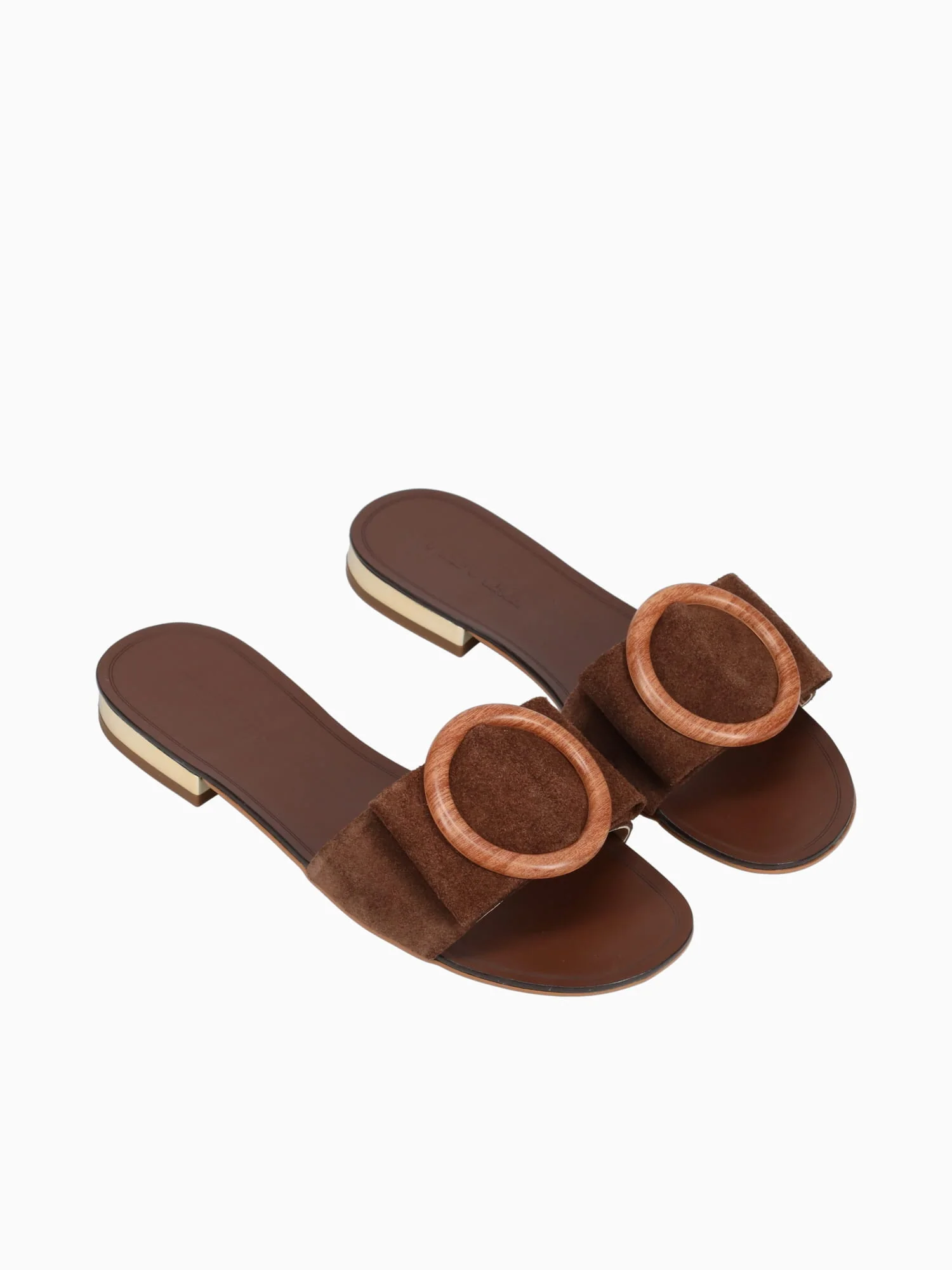 Eleanor Brownie Suede Leather - Image 6
