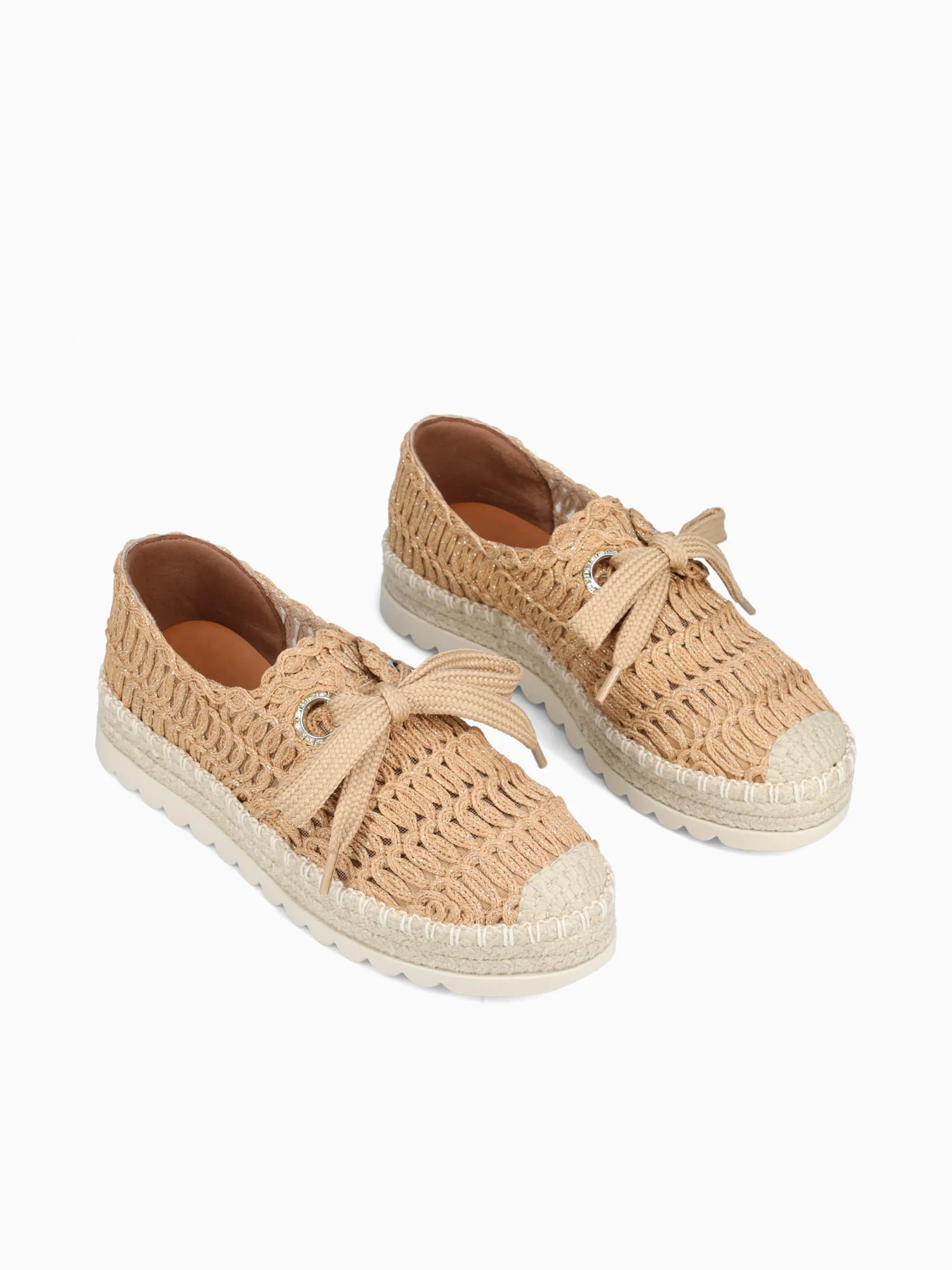 Eleini Beige Hilo Brilhoso - Image 3