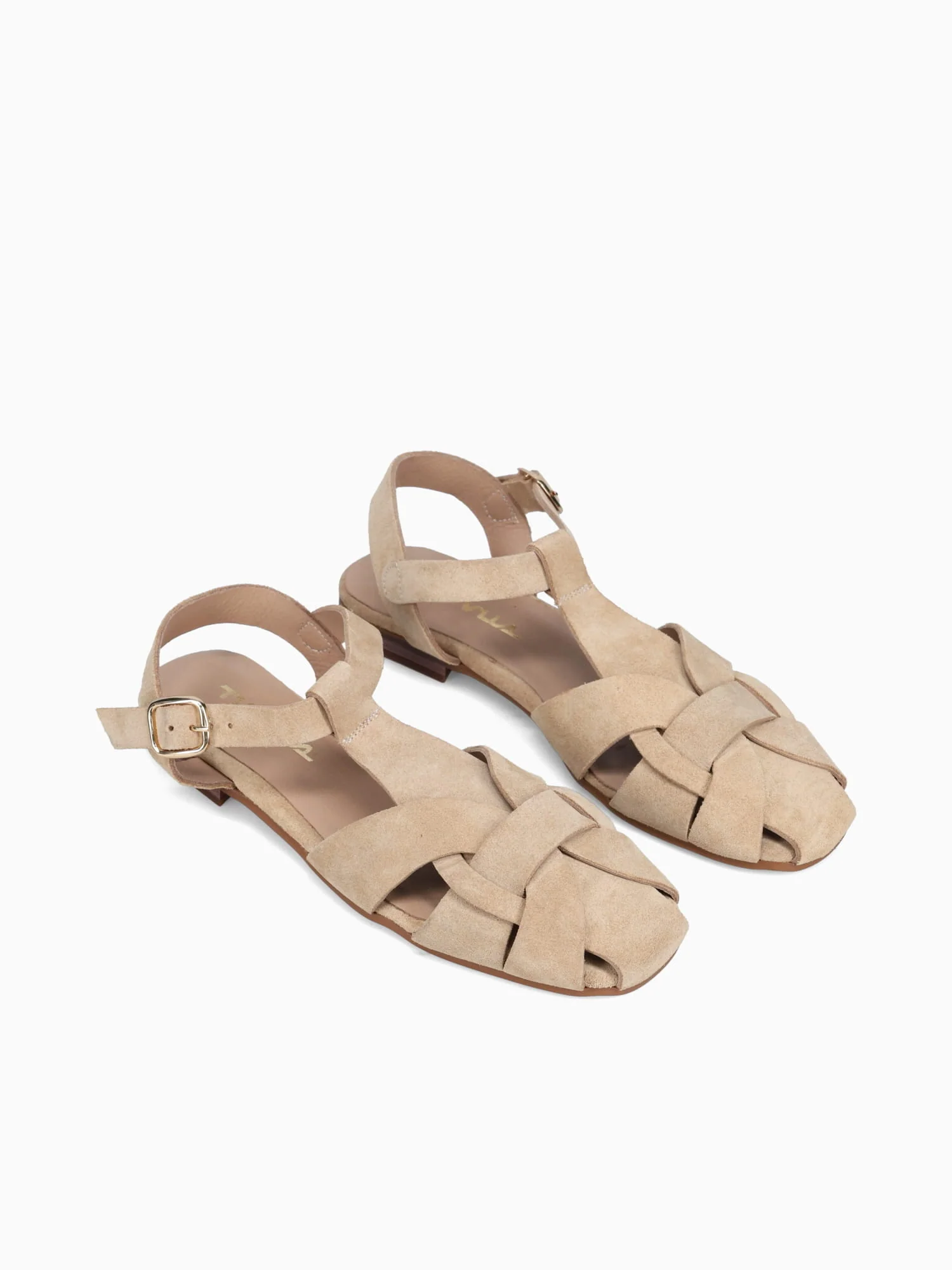 Fatma Sand Beige Suede - Image 3