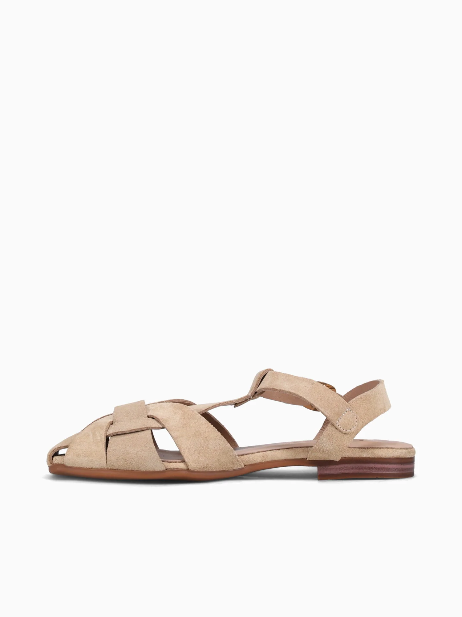 Fatma Sand Beige Suede - Image 5