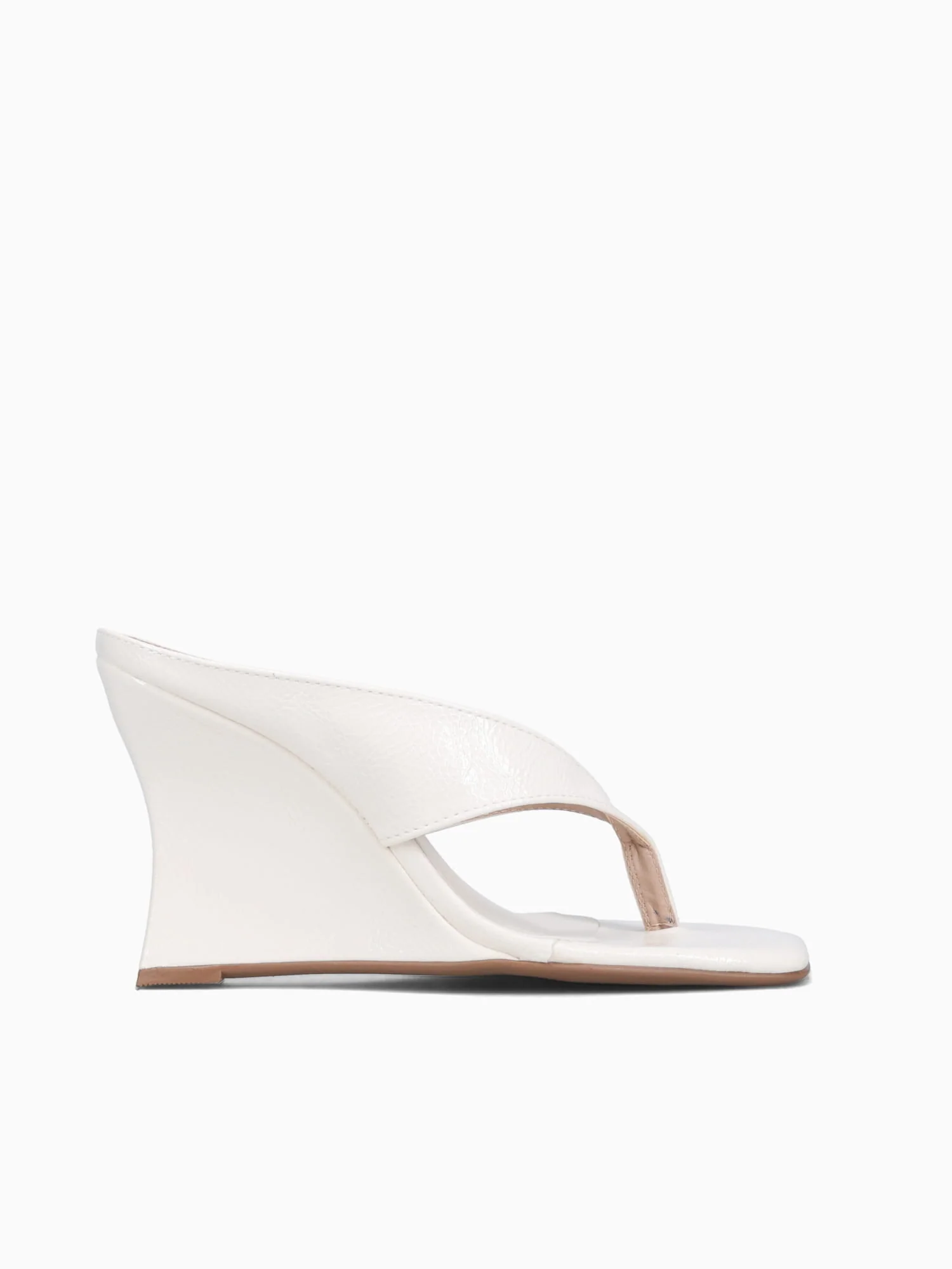 Fiorella Off White Verniz Molhado