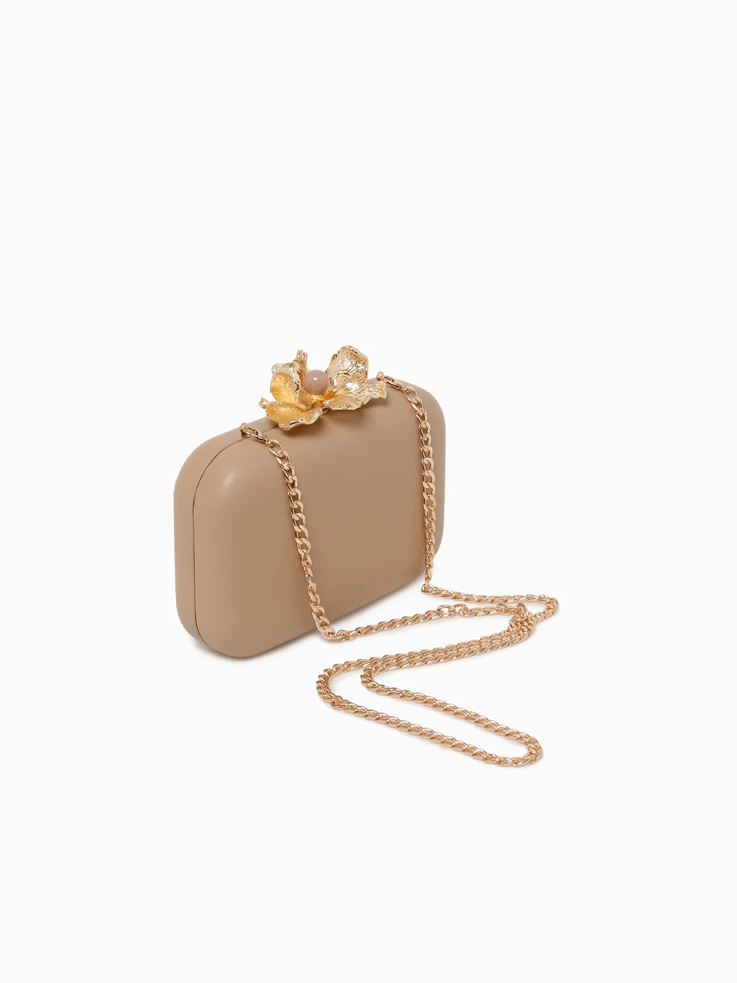Flora Box Bag Beige - Image 3