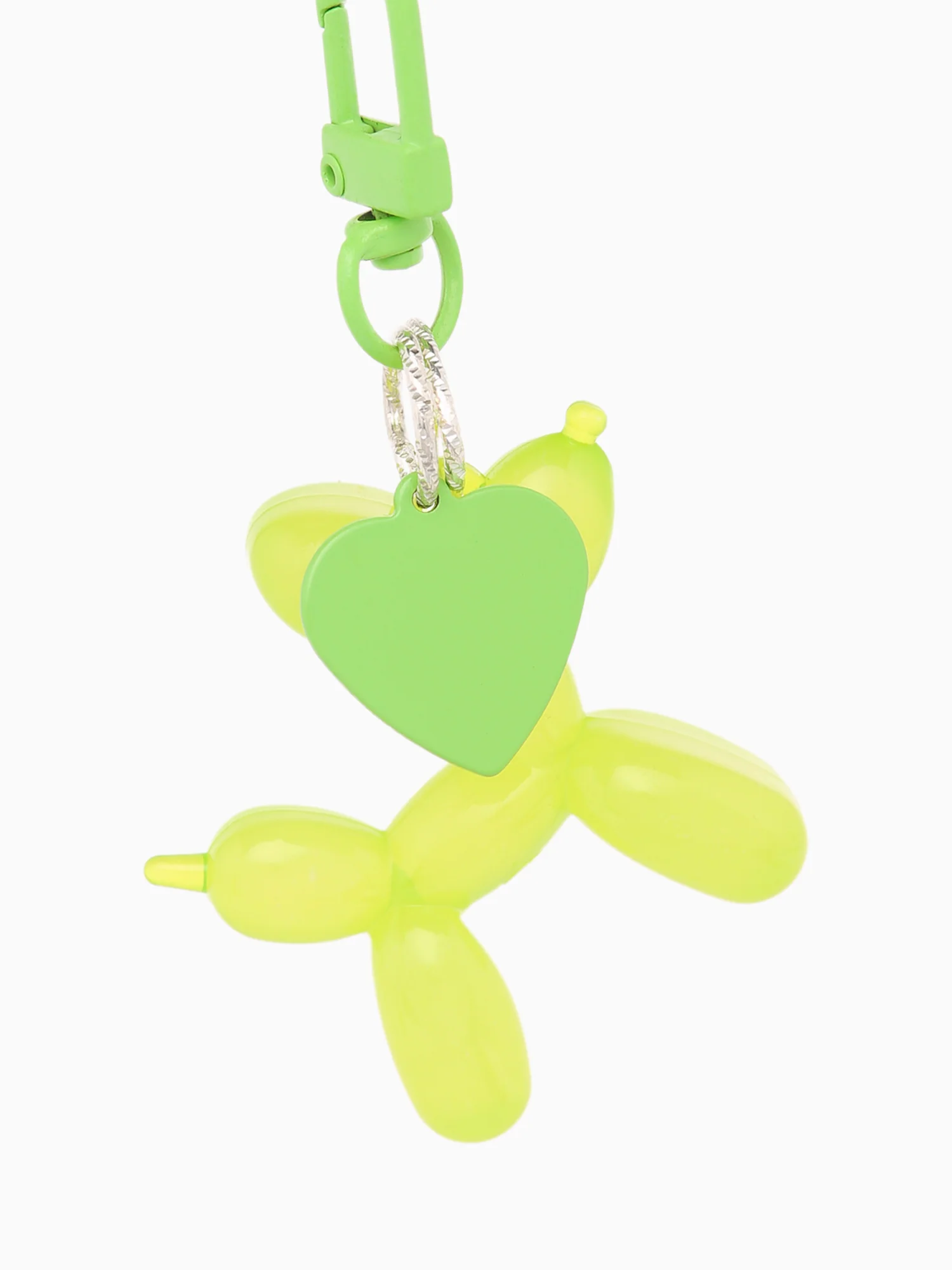Green Balloon Dog Charm - Image 2