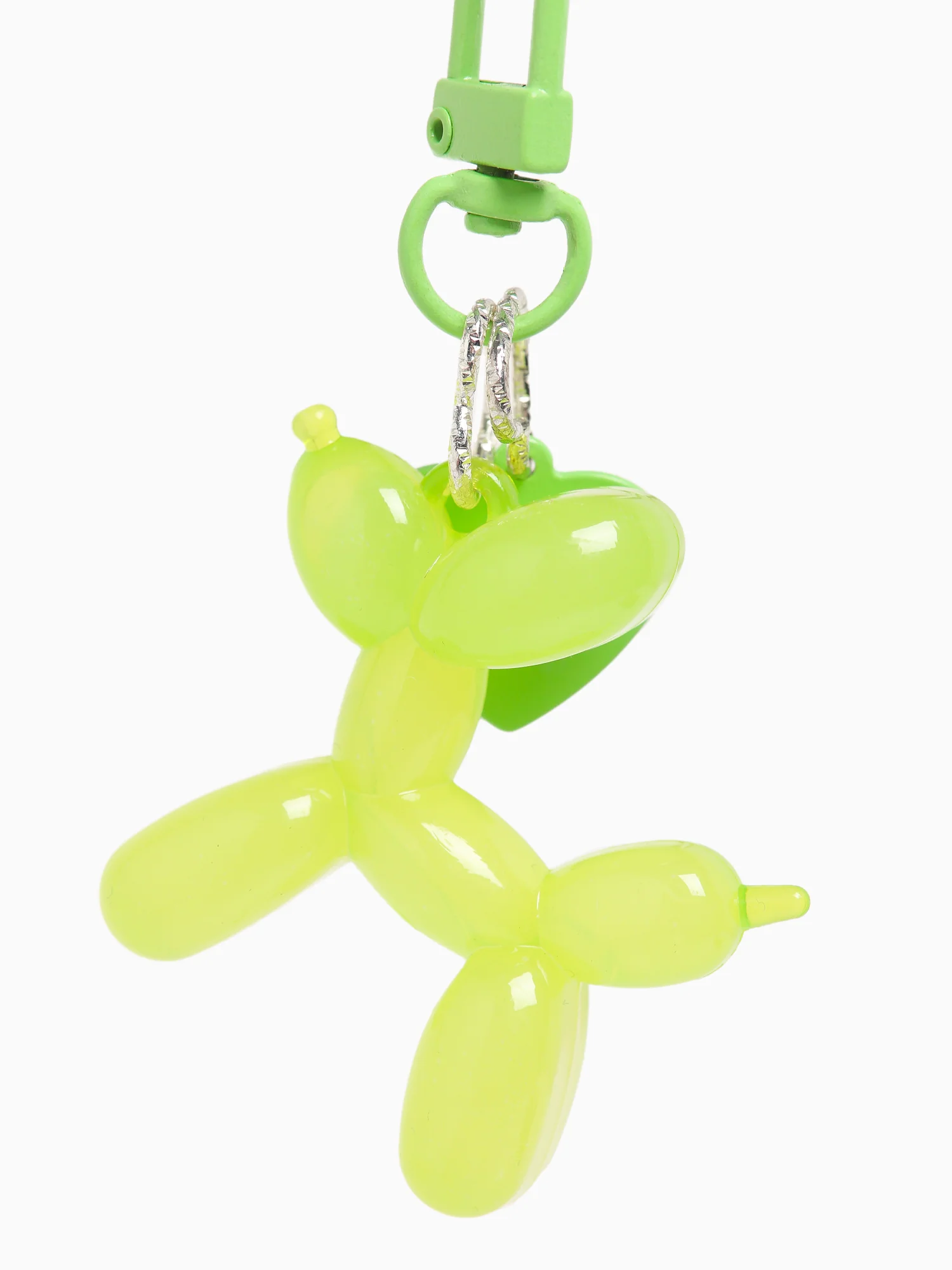 Green Balloon Dog Charm - Image 3