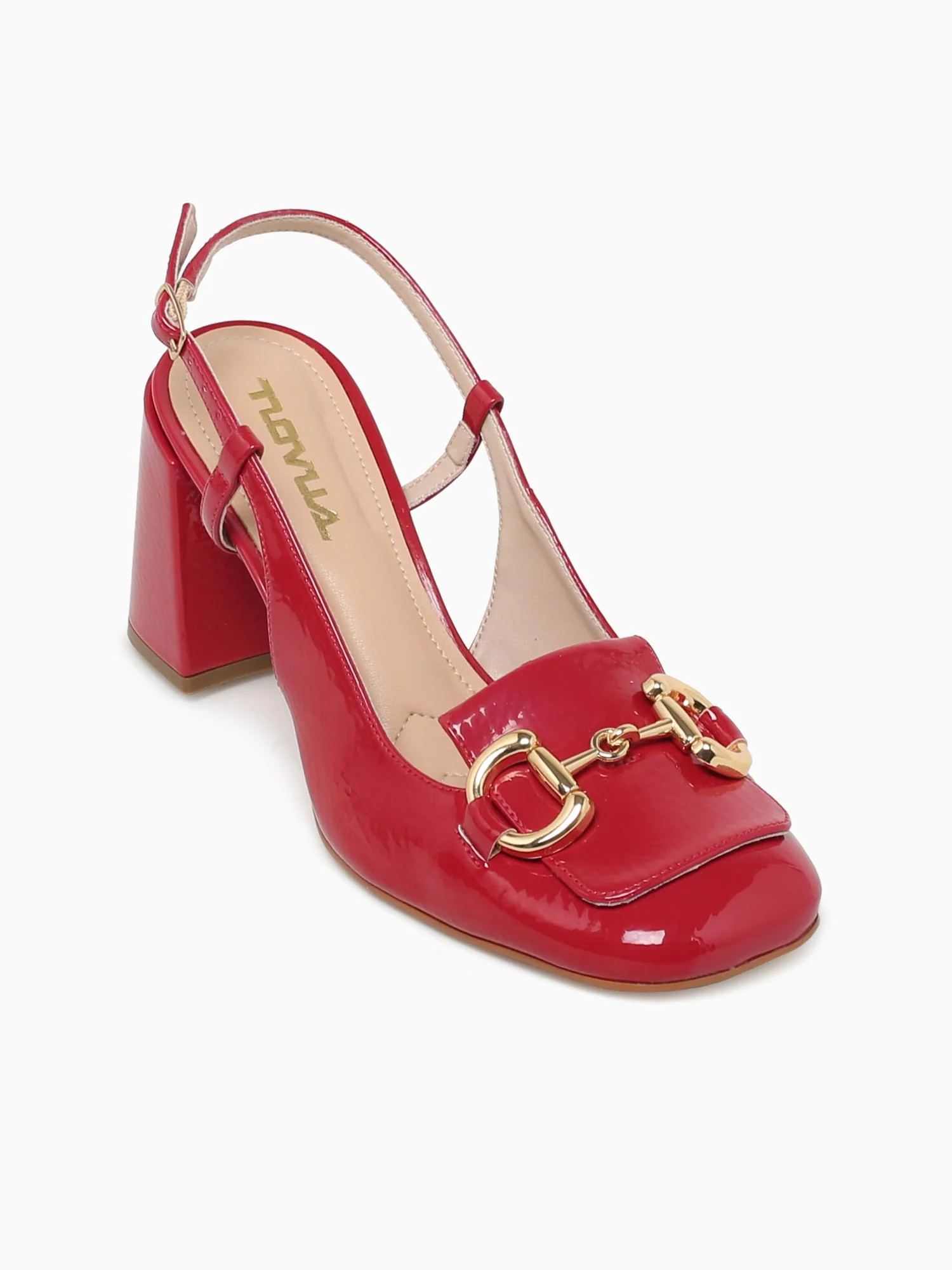 Hamia Red Glossy Patent - Image 6