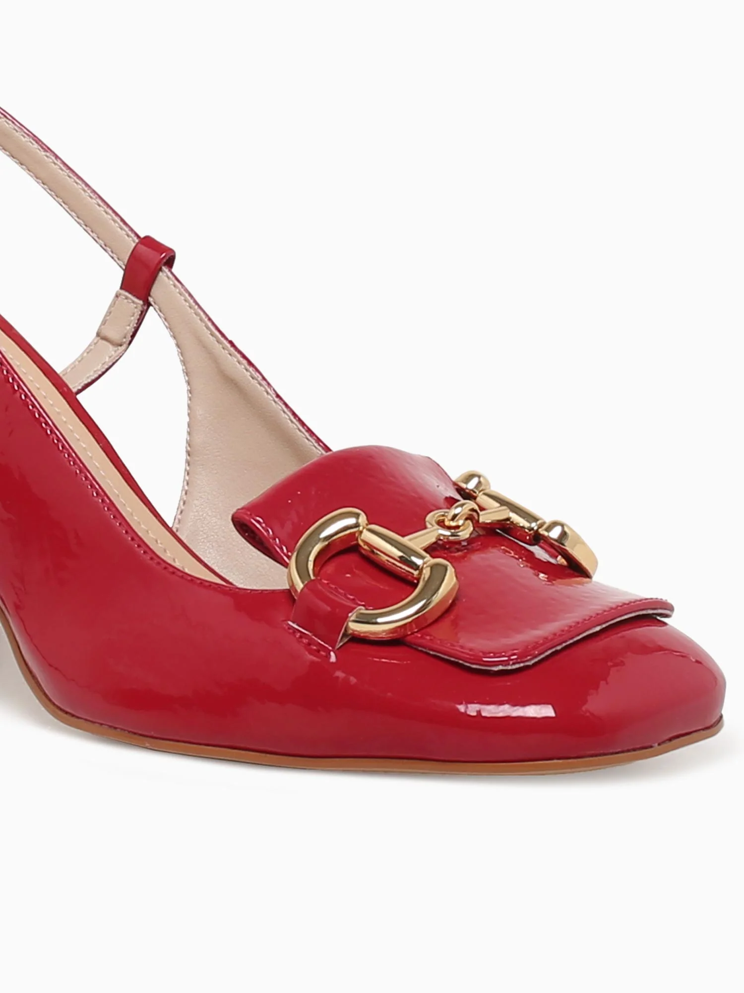 Hamia Red Glossy Patent - Image 7
