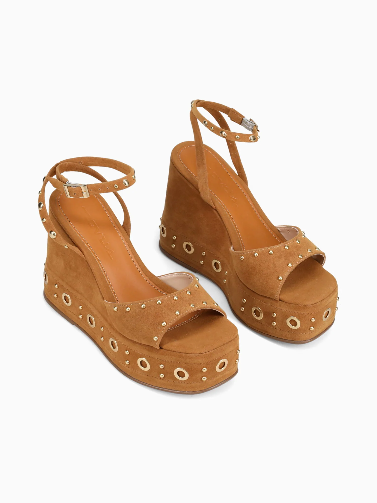 Hamleigh Tan Gold suede - Image 3