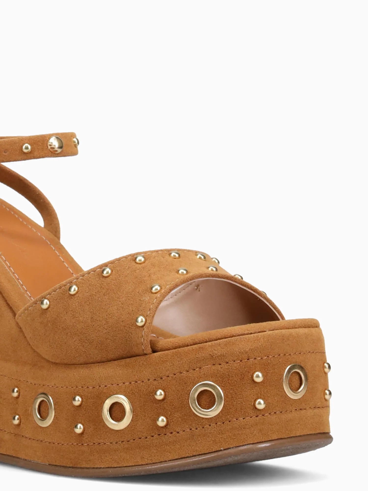Hamleigh Tan Gold suede - Image 6