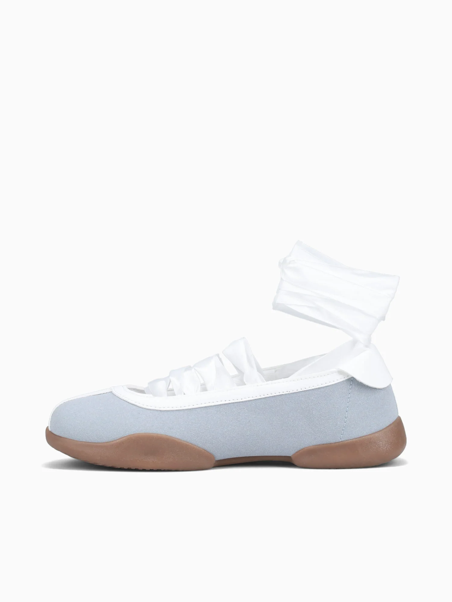 Isabel Blue White suede - Image 3