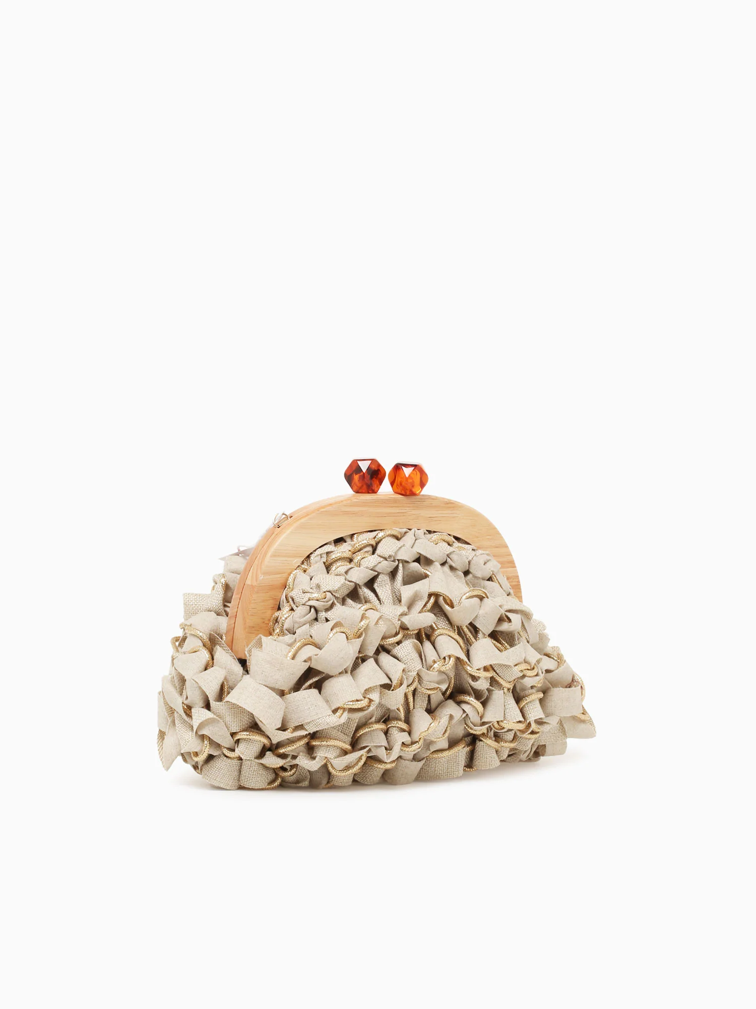 Isolde Clutch Beige - Image 2