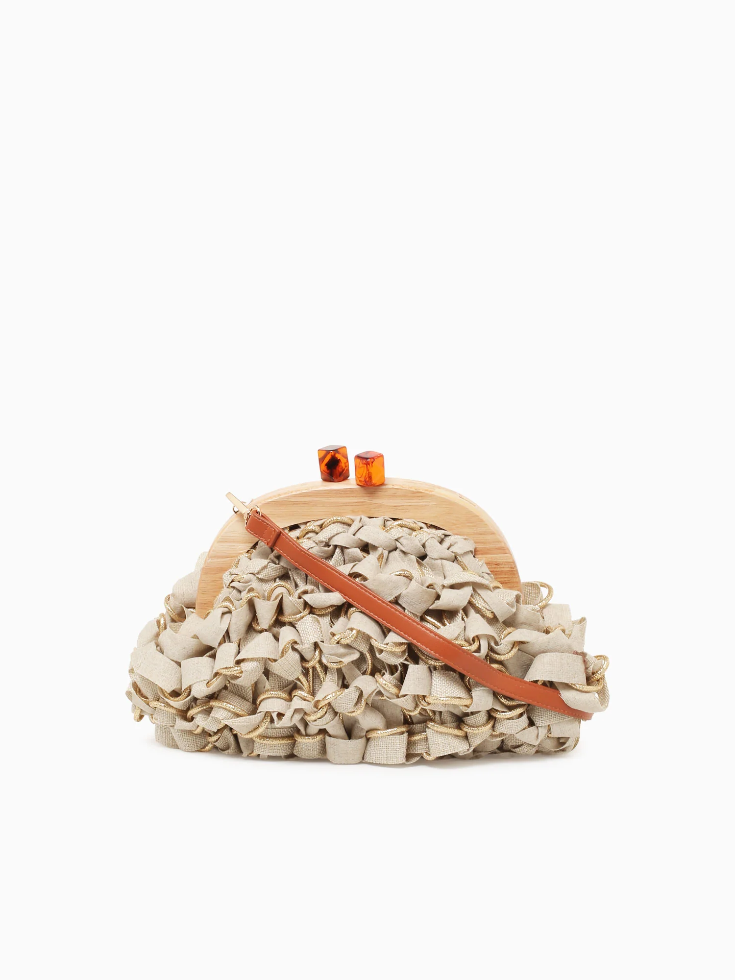 Isolde Clutch Beige - Image 3