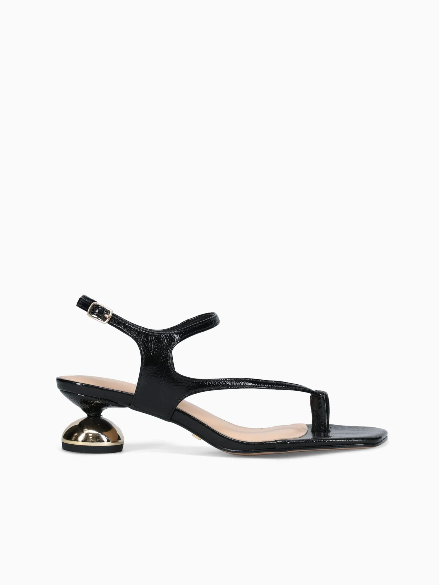 Juliettee Black Glossy Patent Leather