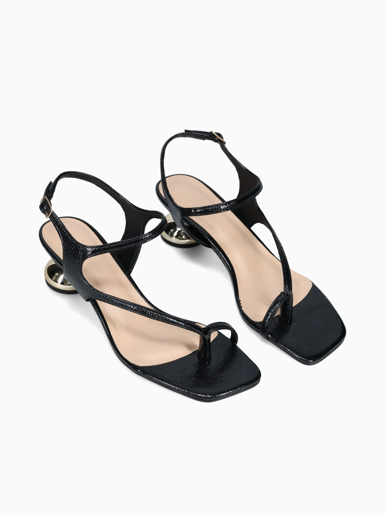 Juliettee Black Glossy Patent Leather - Image 3