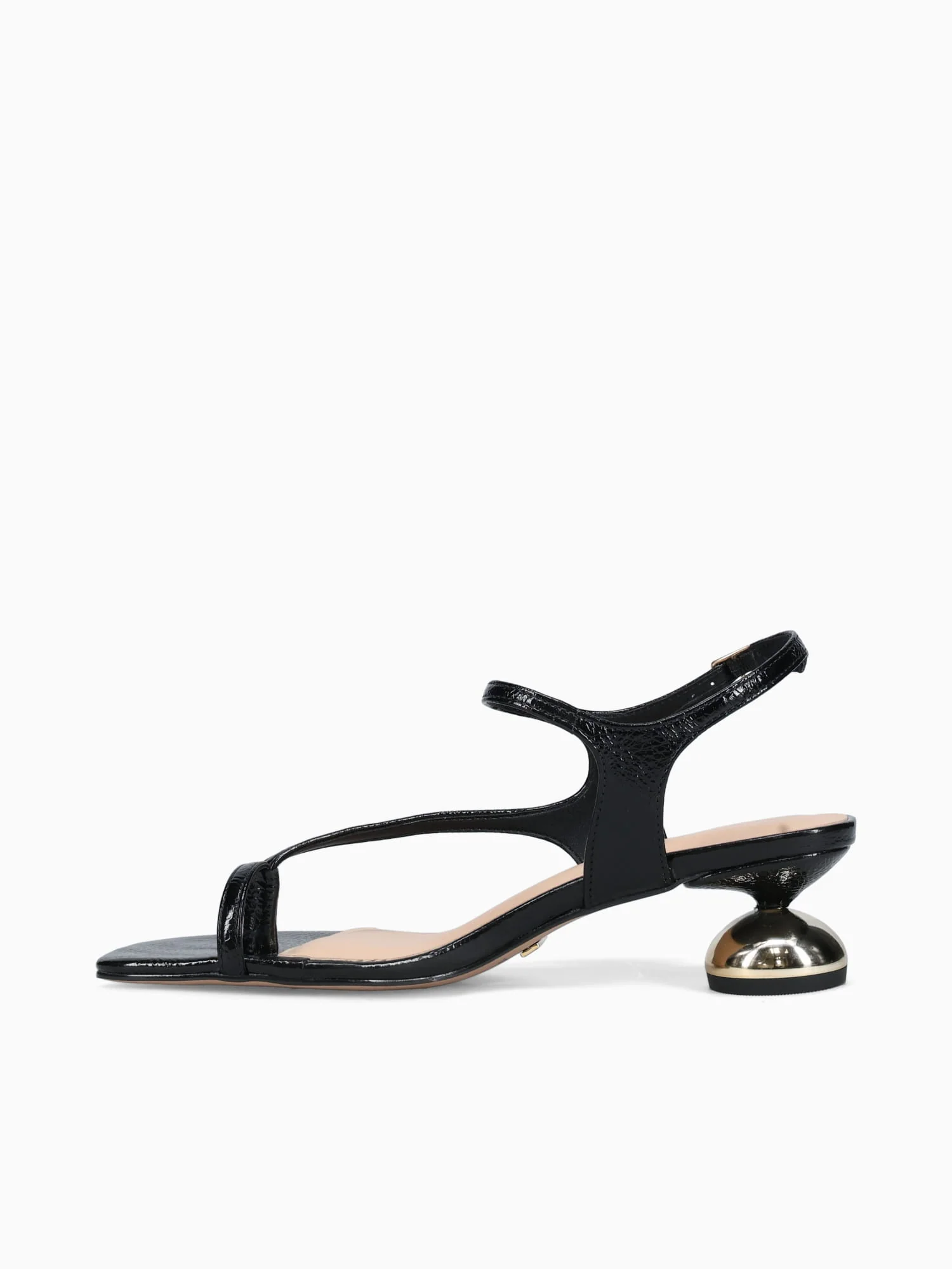 Juliettee Black Glossy Patent Leather - Image 4