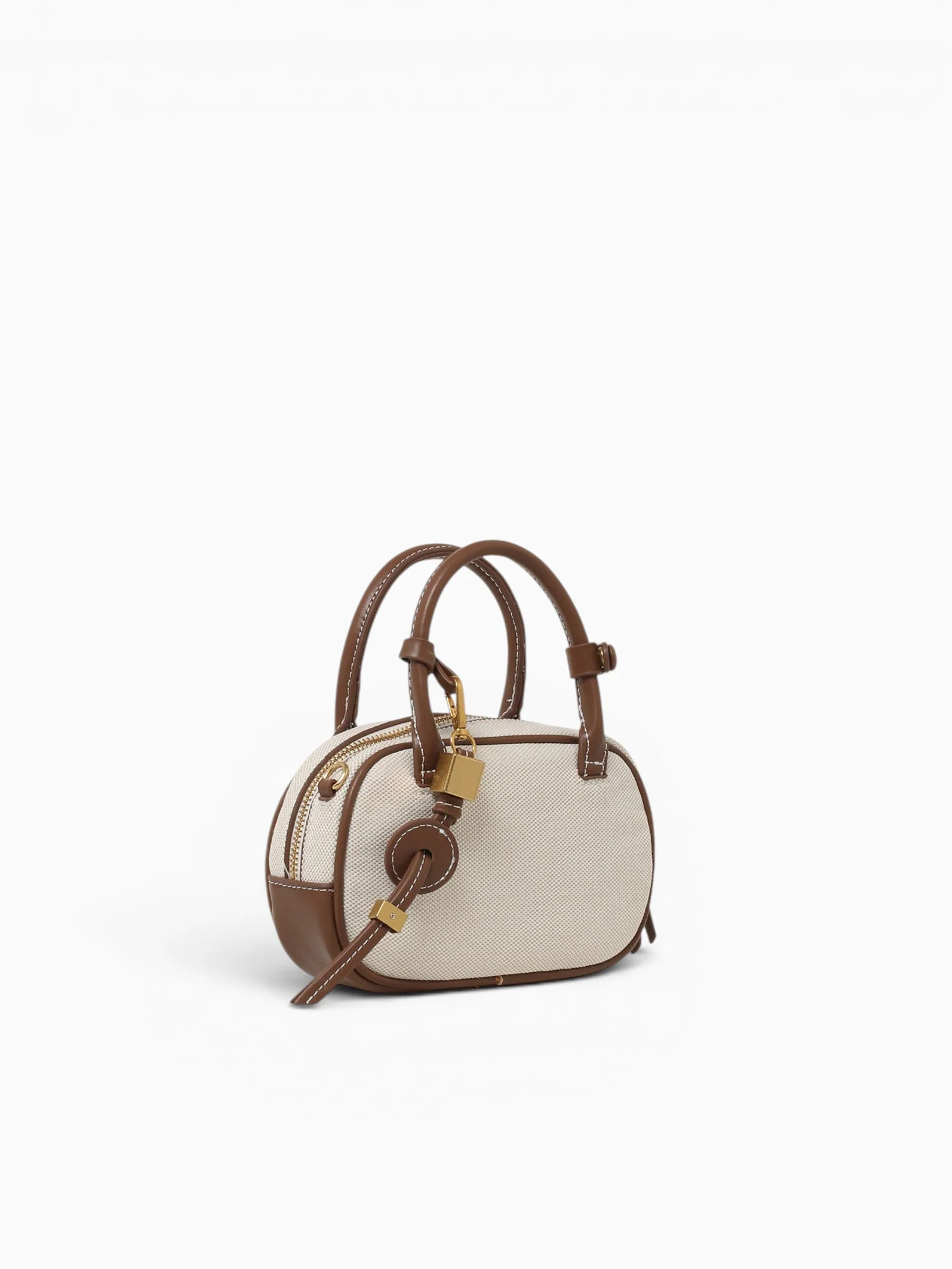 Juniper Top Handle Canvas White - Image 2