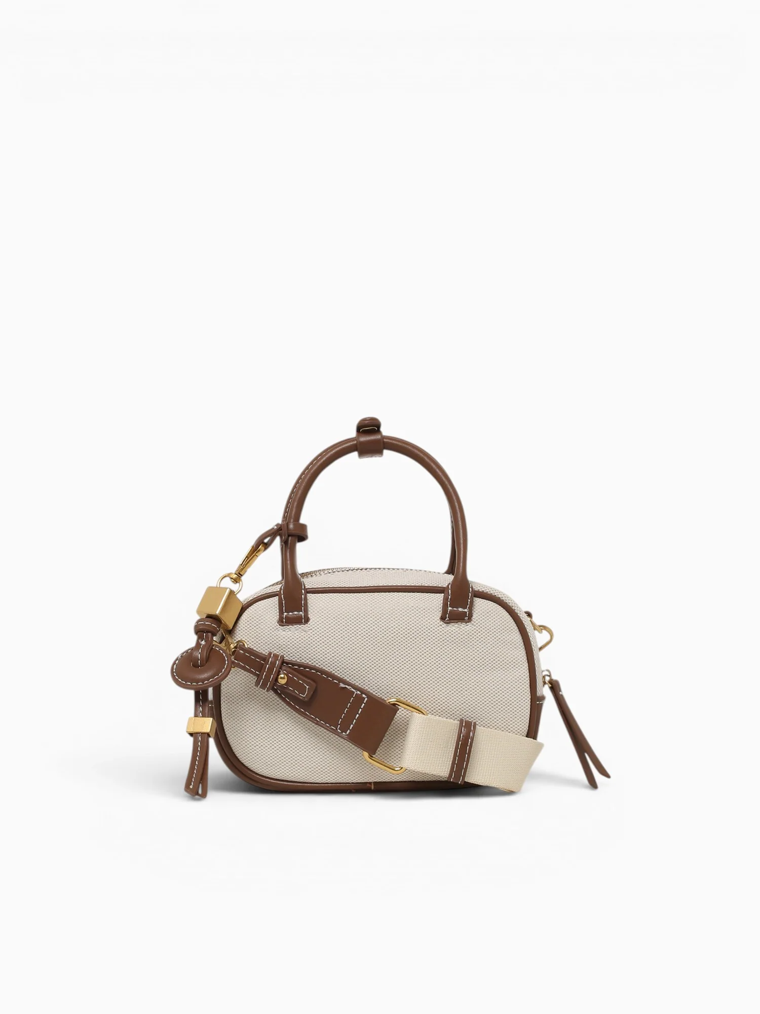 Juniper Top Handle Canvas White - Image 3
