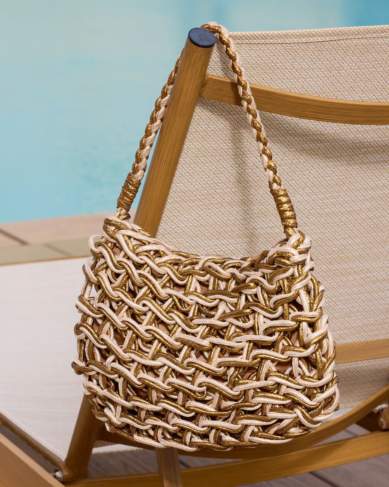 Lina Shoulder Bag Bronze Multi - Image 3