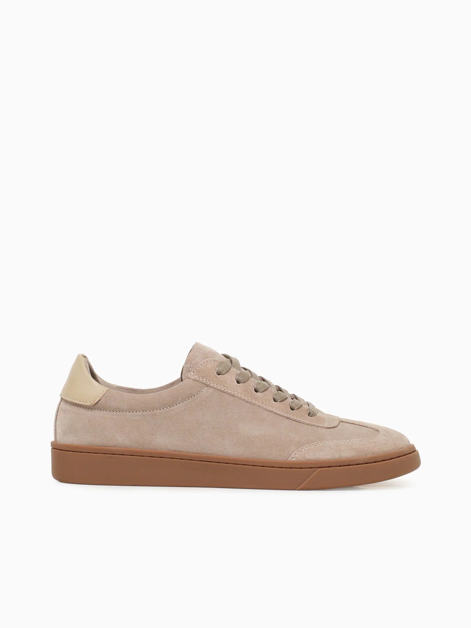 Mikhail Taupe Cow Suede