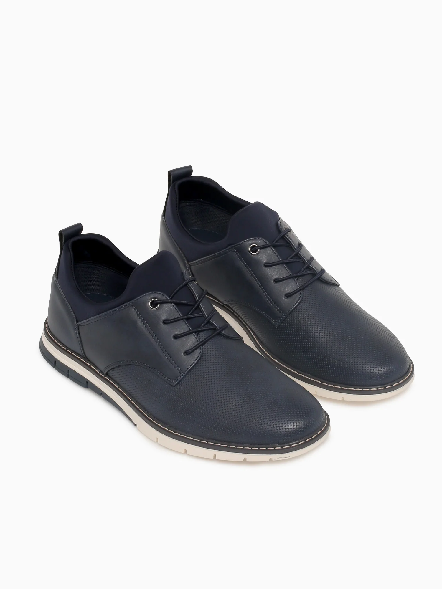 Rodrick Navy Tan nubuck - Image 4