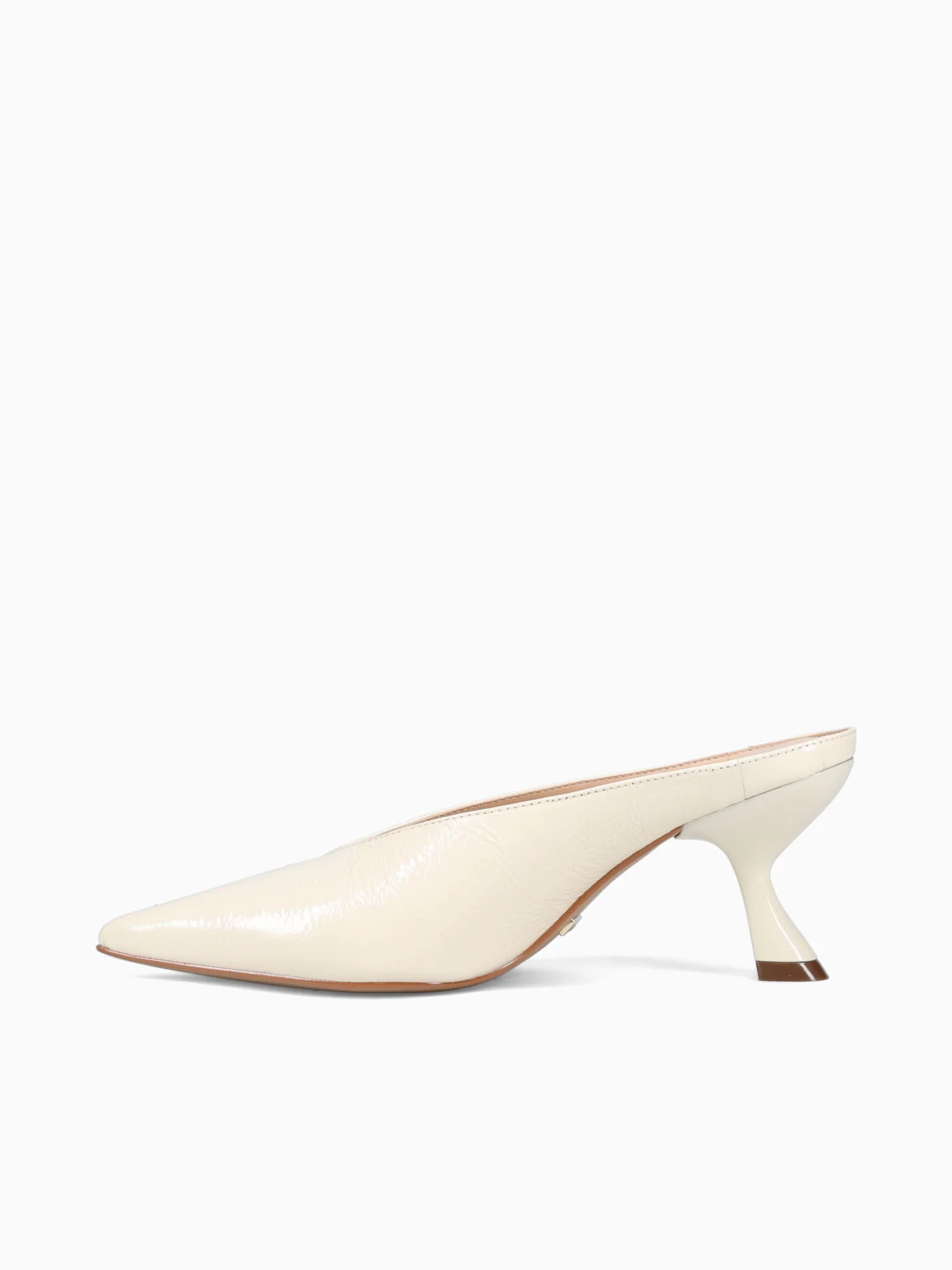 Rosalie White Glossy Patent Leather - Image 6