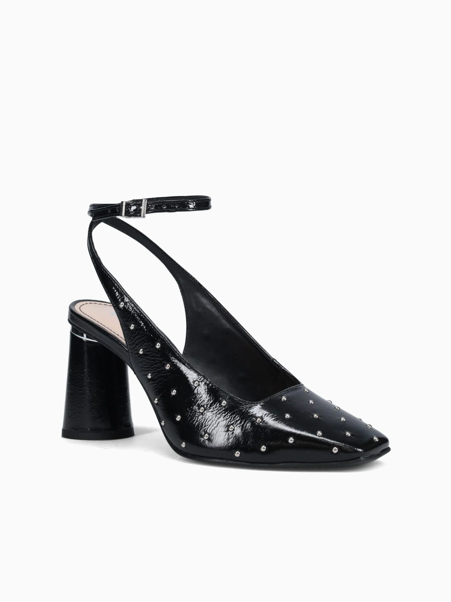 Ruby Black Crinkle Leather - Image 2