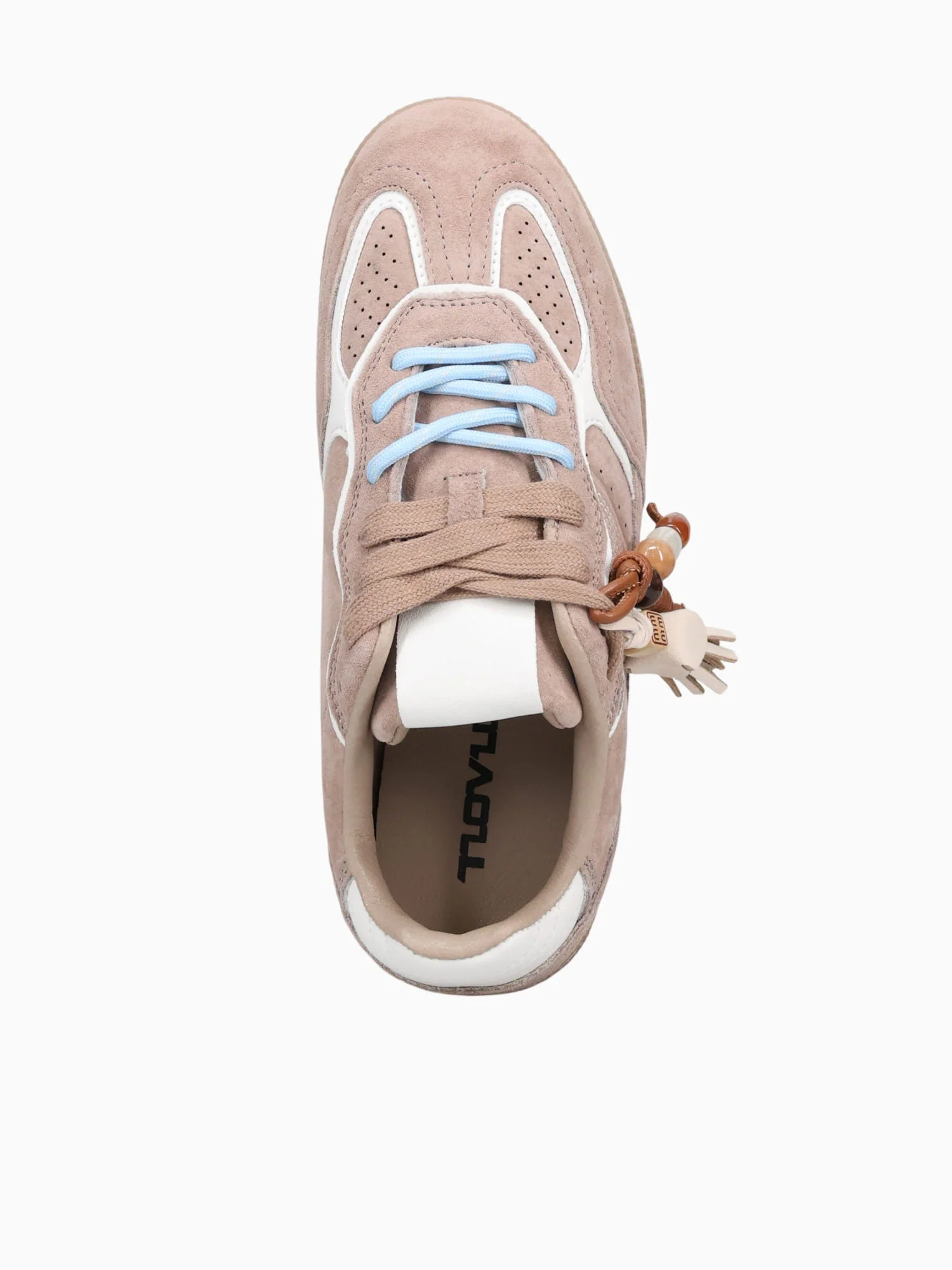 Rut Taupe Suede Leather - Image 5