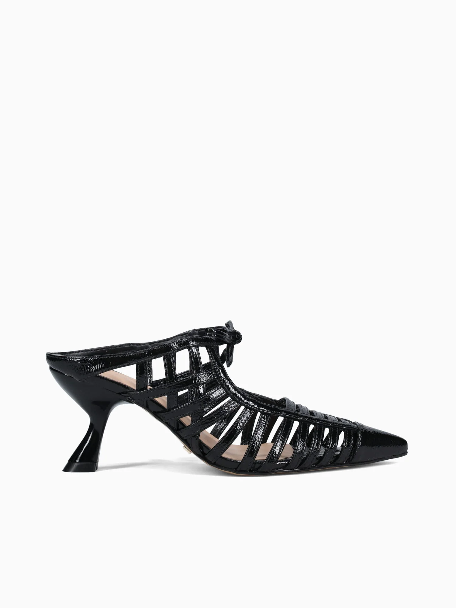 Scarlet Black Patent