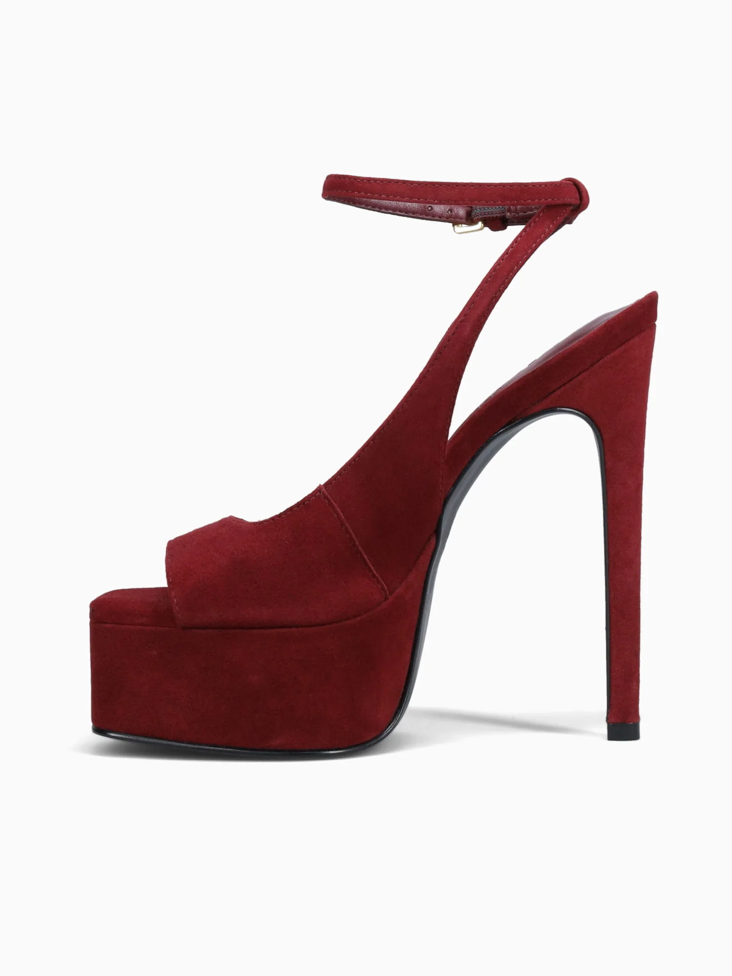 Serena Burgundy Suede - Image 3
