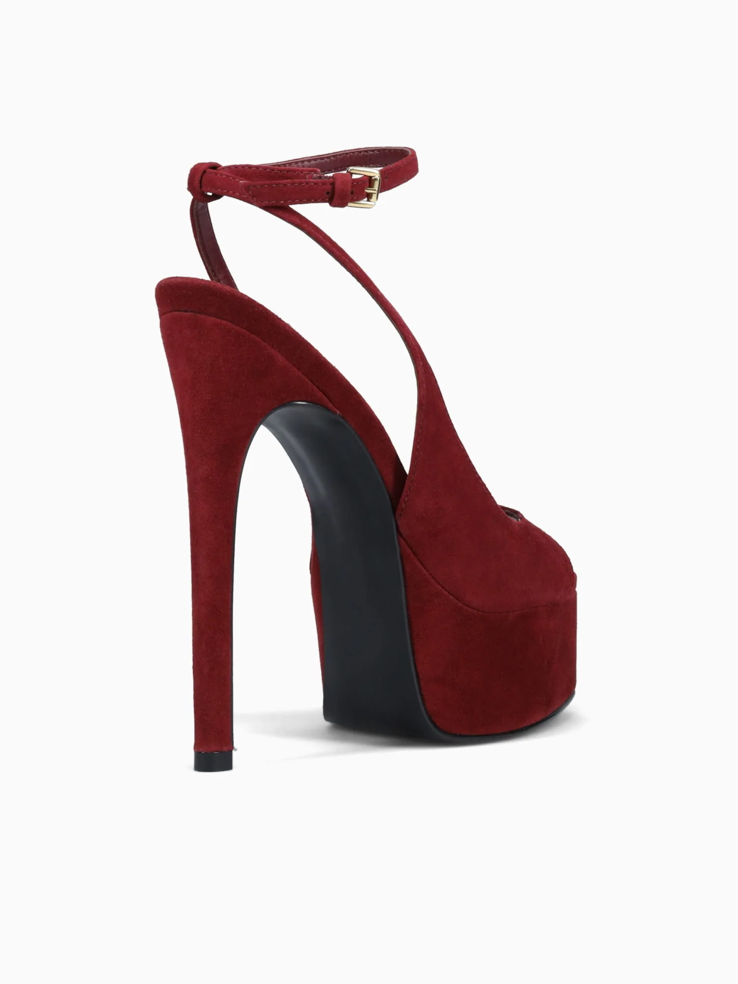 Serena Burgundy Suede - Image 4