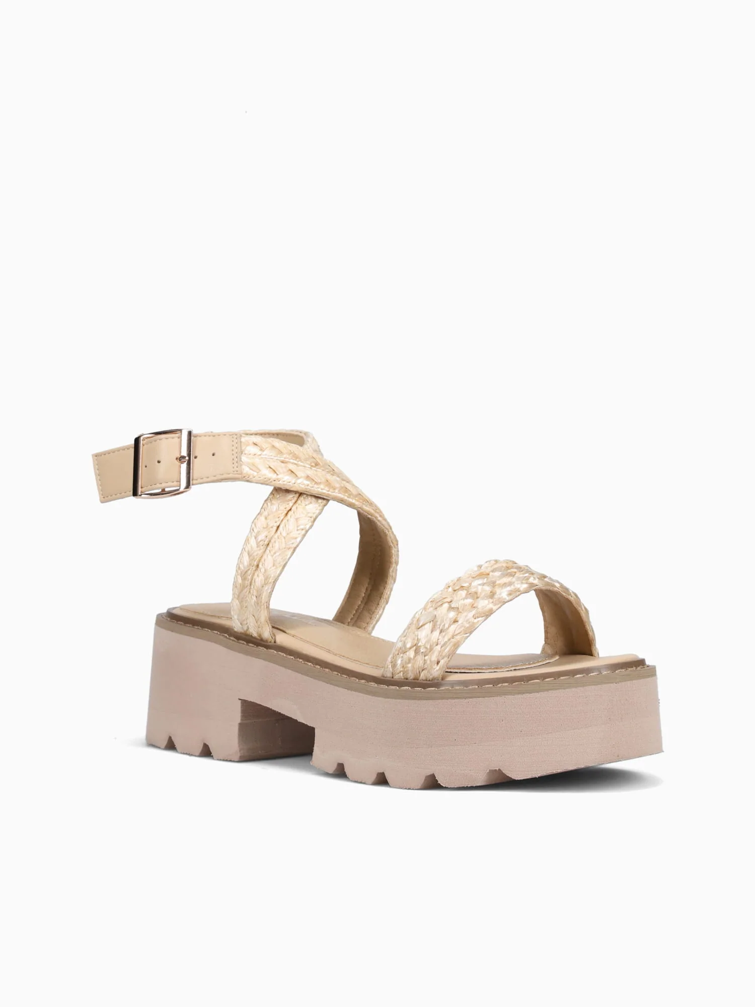 Shani Beige Raffia - Image 2