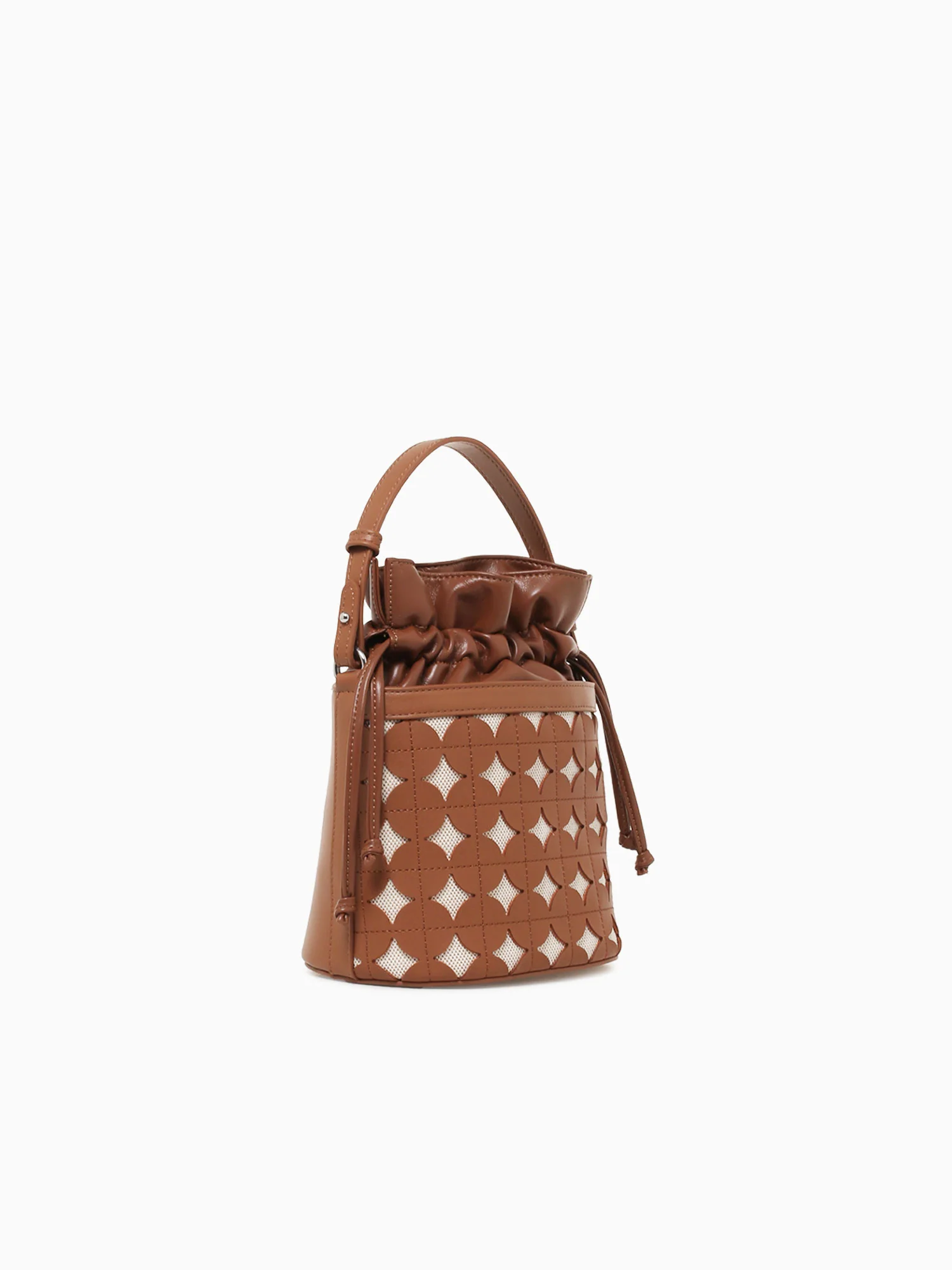 Sienna Bucket Shoulder Bag Tan - Image 2