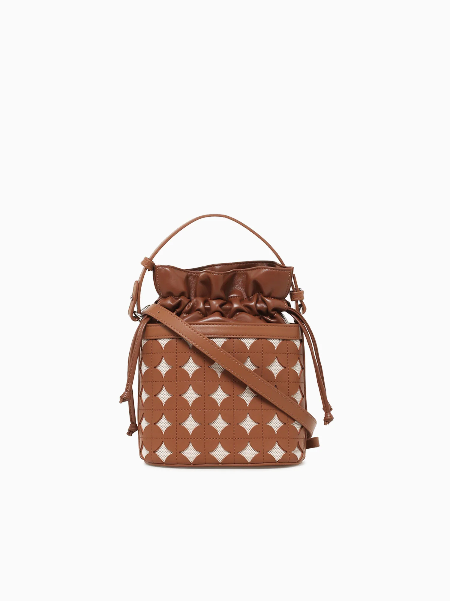 Sienna Bucket Shoulder Bag Tan - Image 3
