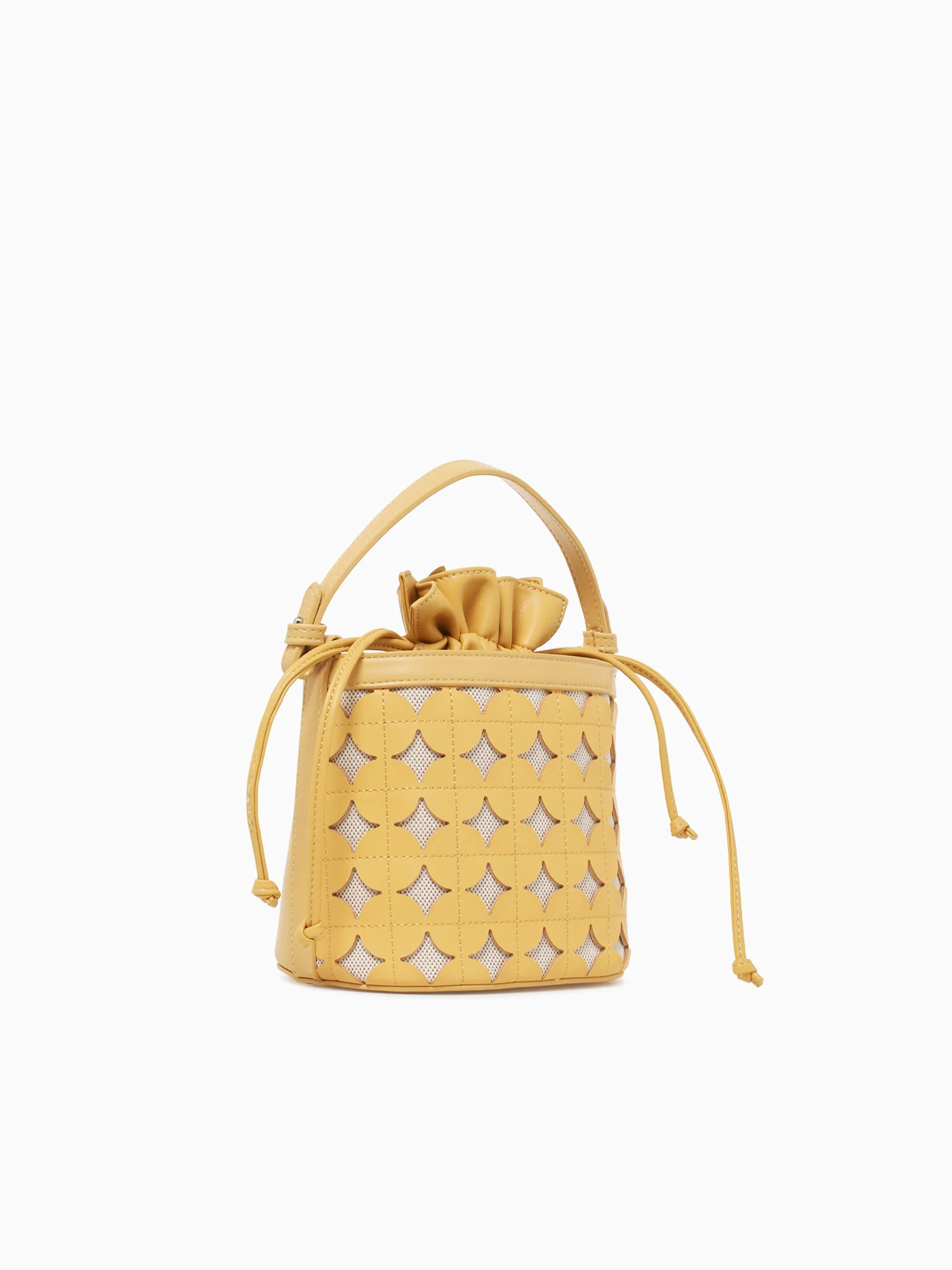Sienna Bucket Shuolder Bag Yellow - Image 2