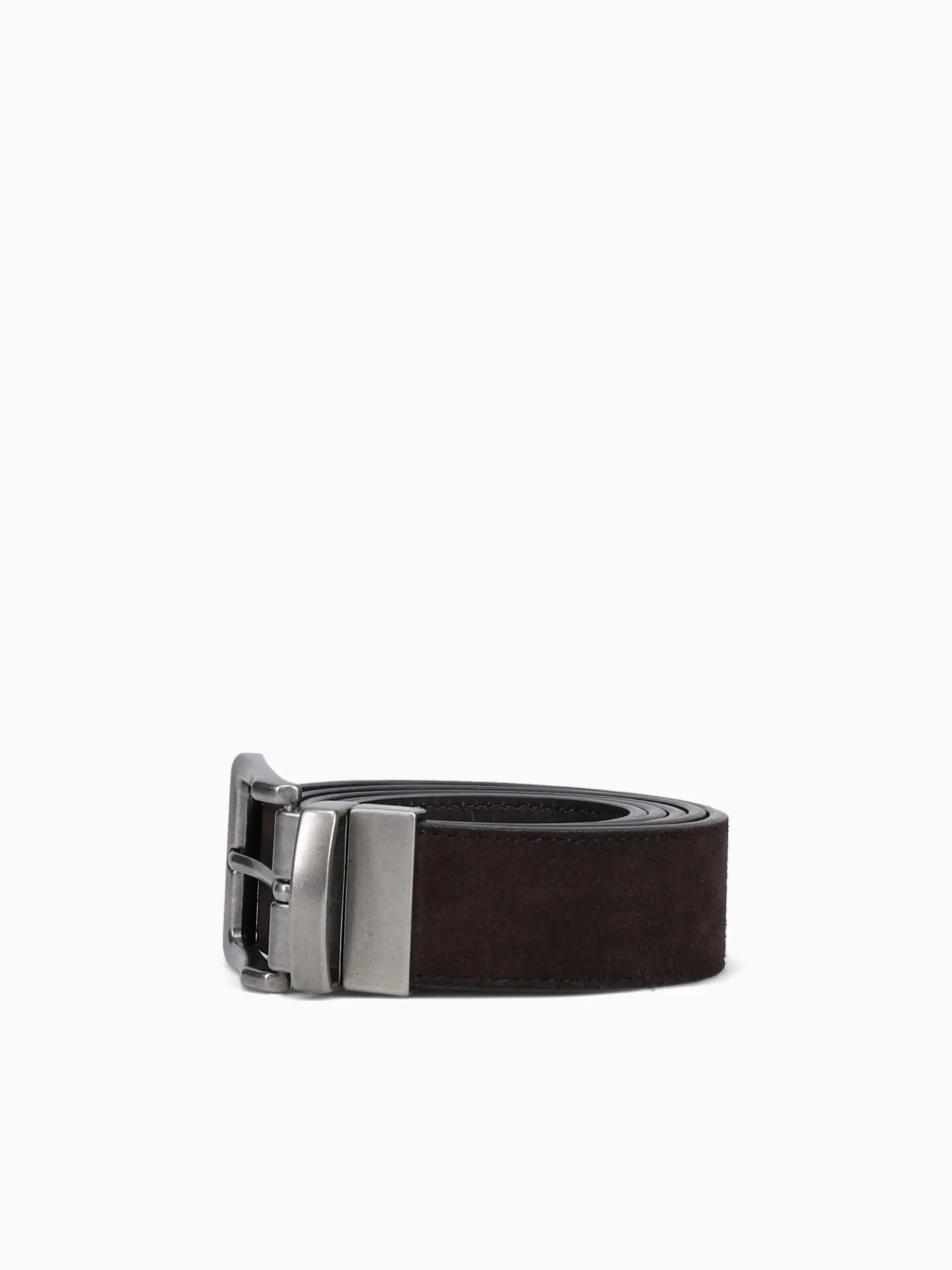 The Belt Brown Cow Suede Reversible - Image 2